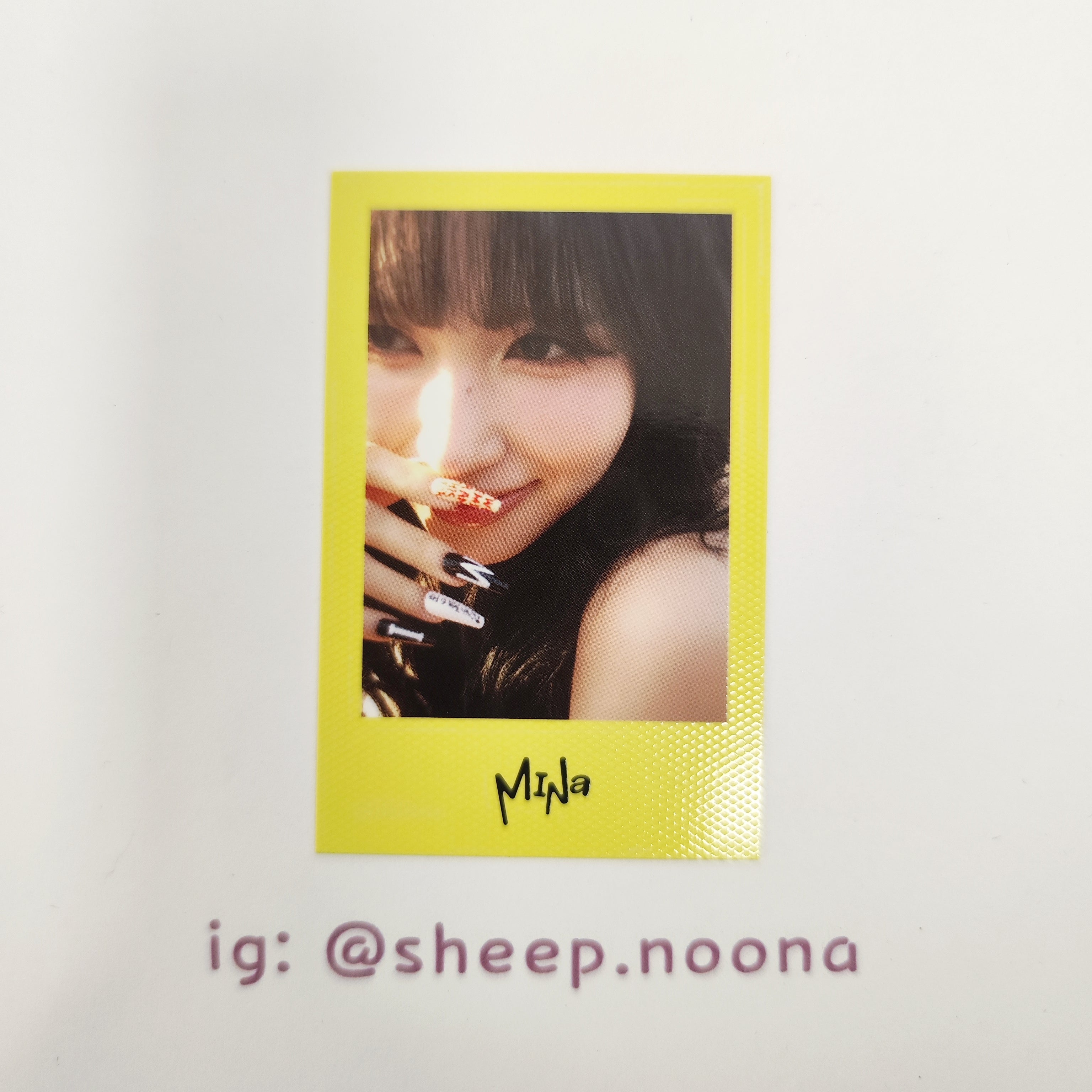 Photocards Mina Twice