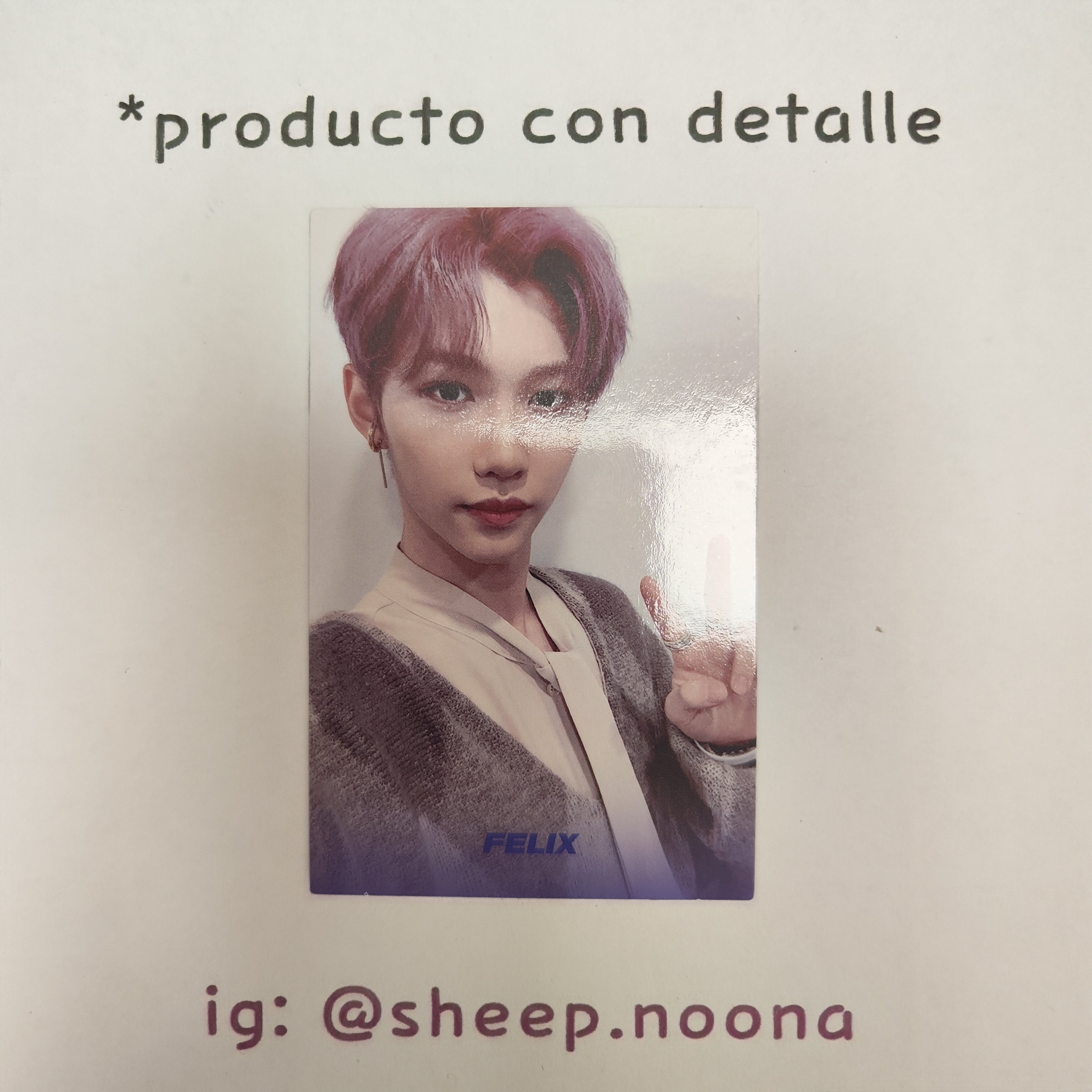 Photocards Felix SKZ