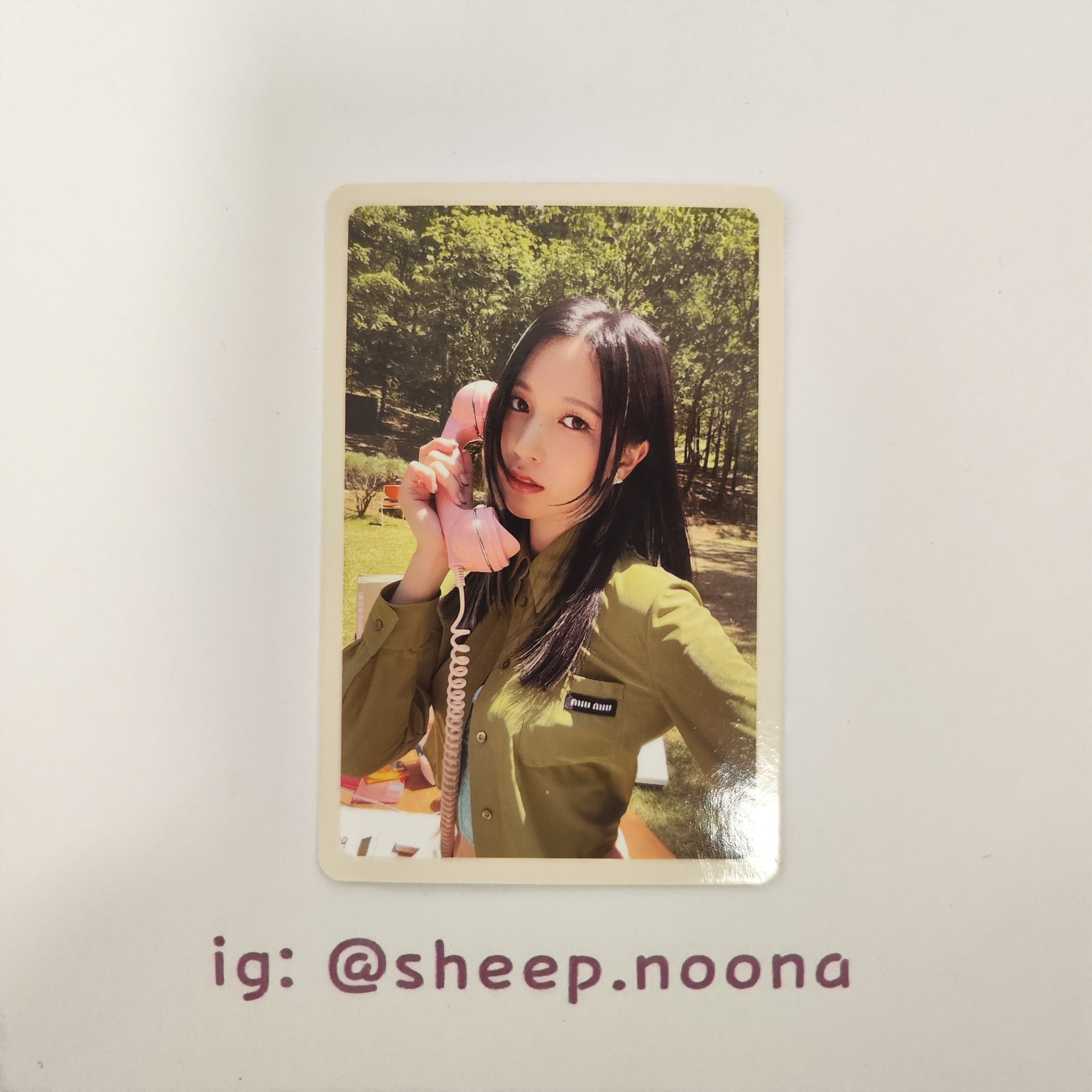 Photocards Mina Twice