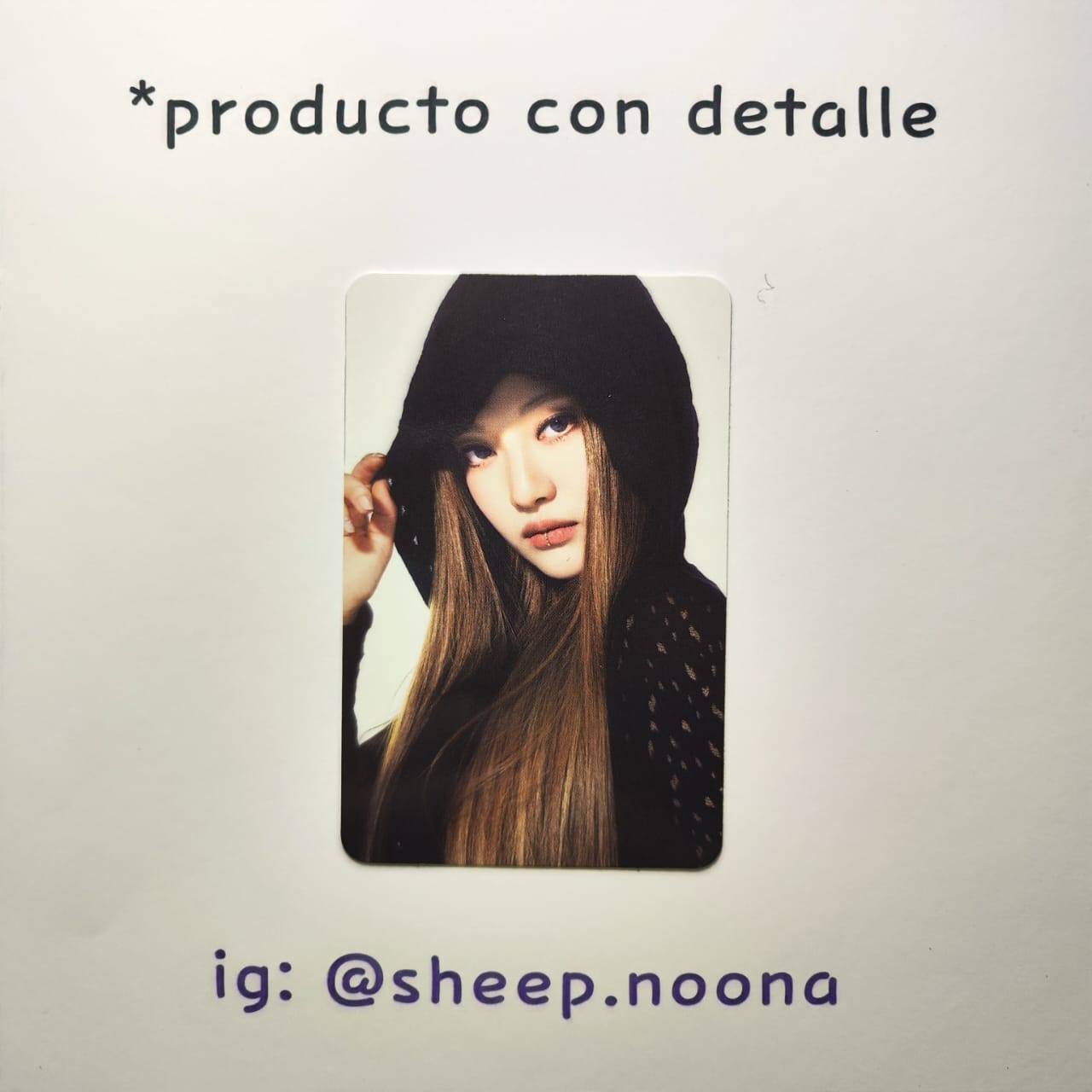 Photocards Ningning Aespa