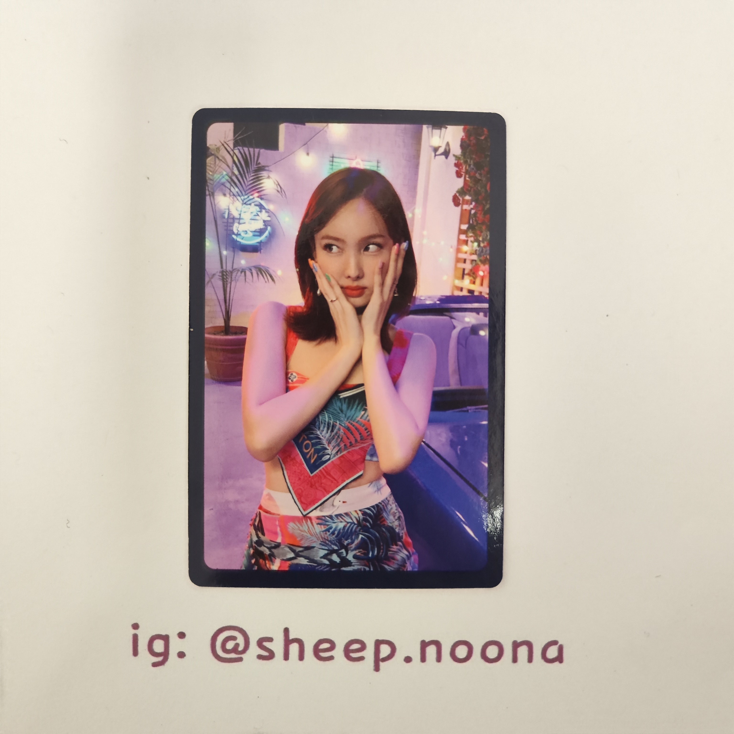 Photocard Nayeon Twice