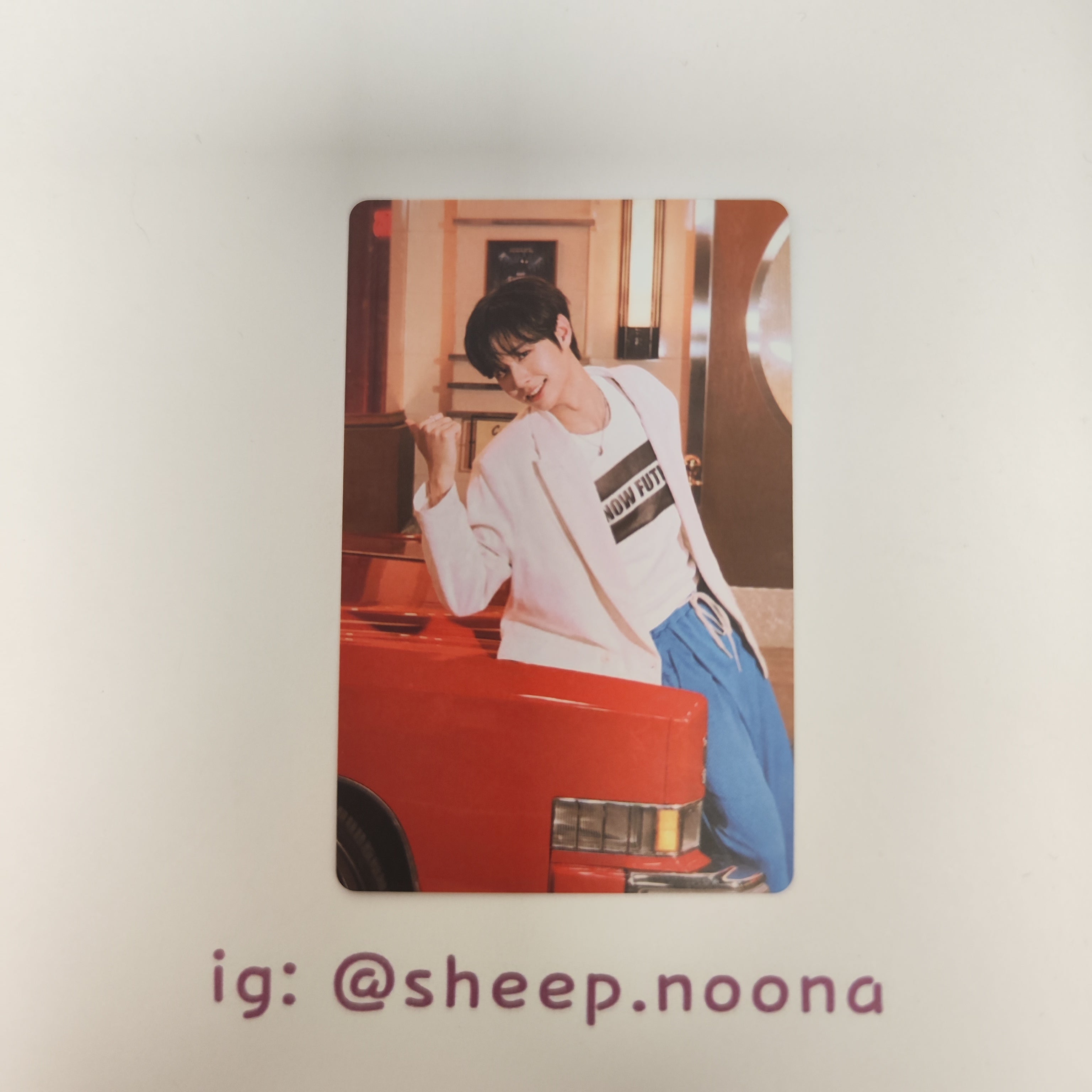 Photocards Sungmin CLOSE YOUR EYES