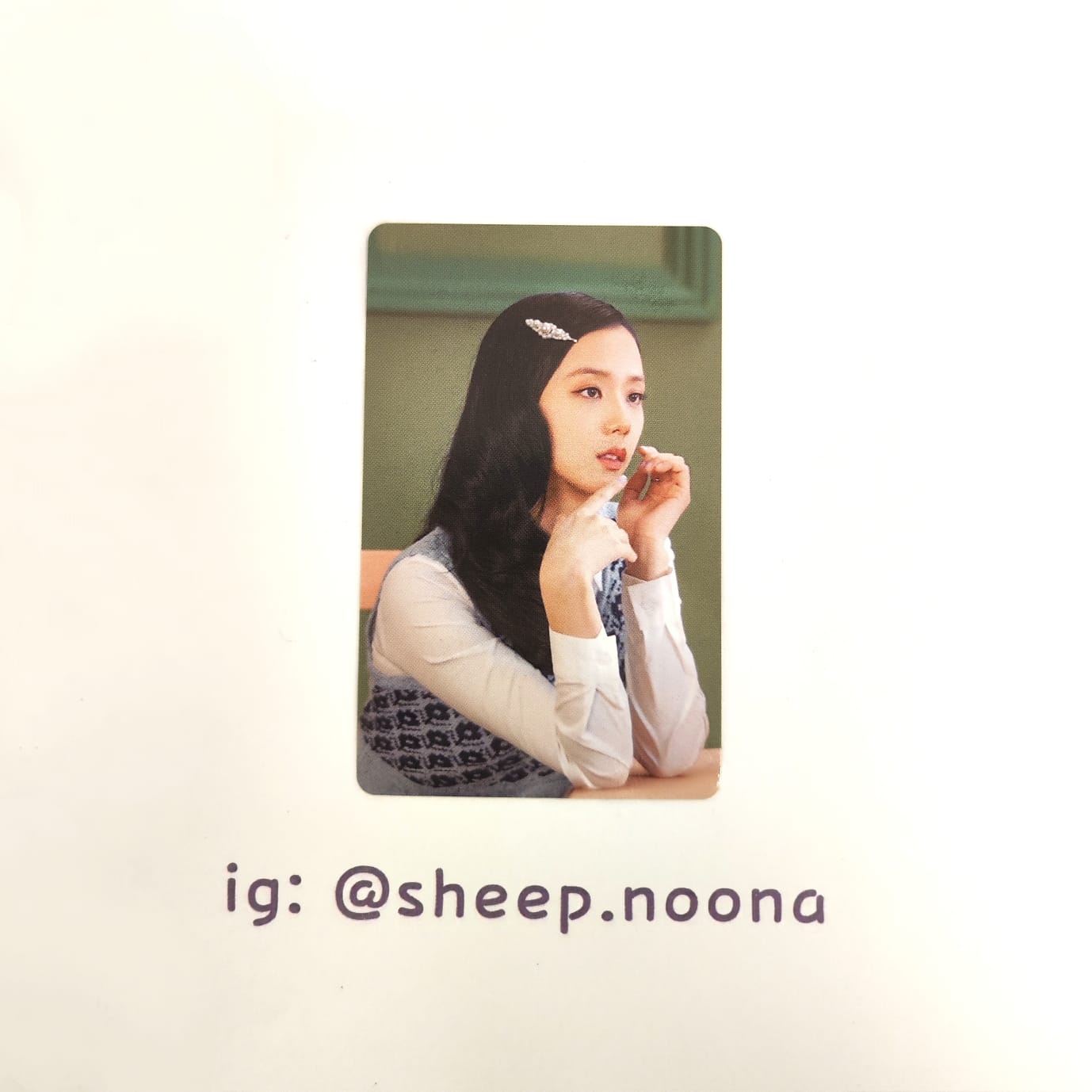Photocards Jisoo Blackpink