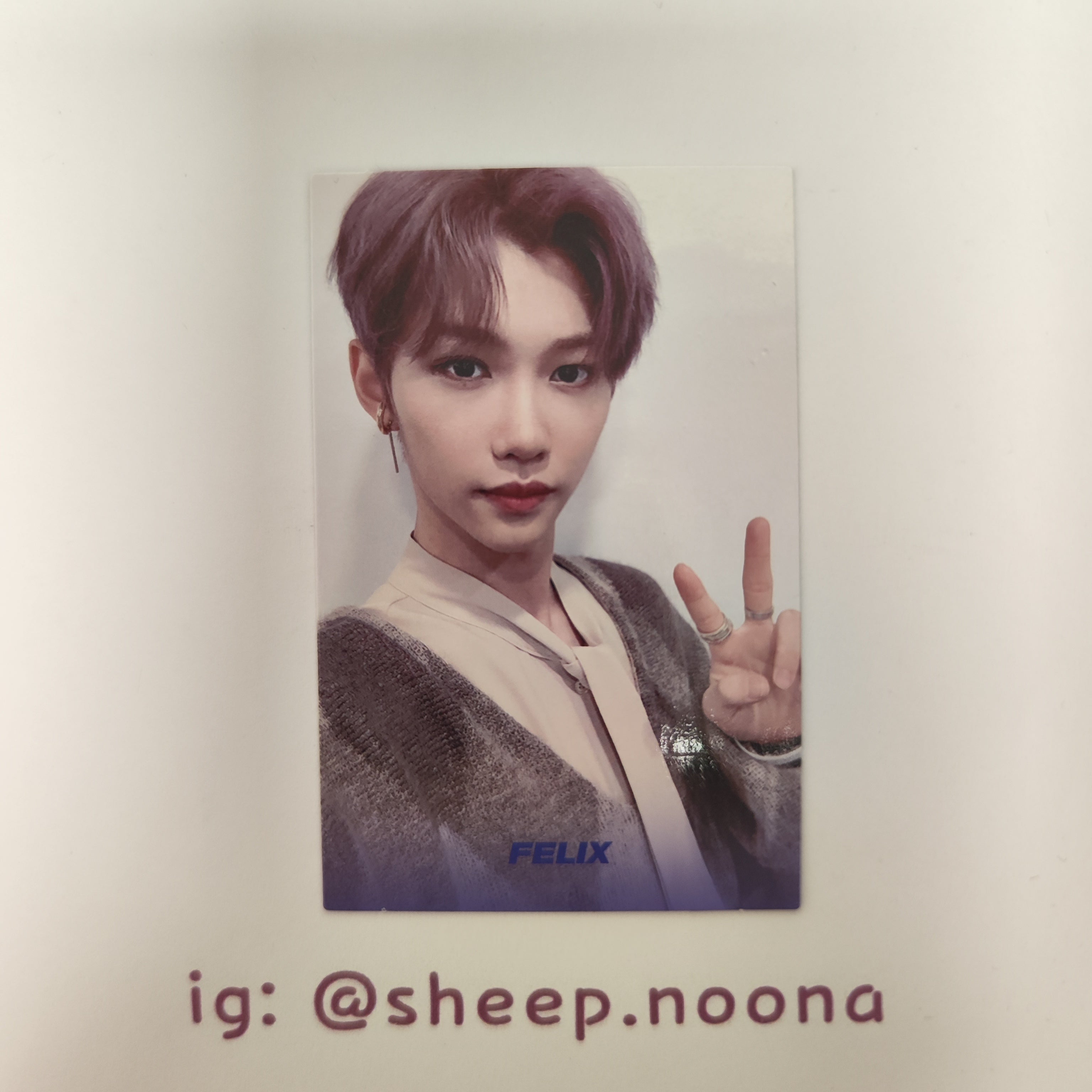 Photocards Felix SKZ