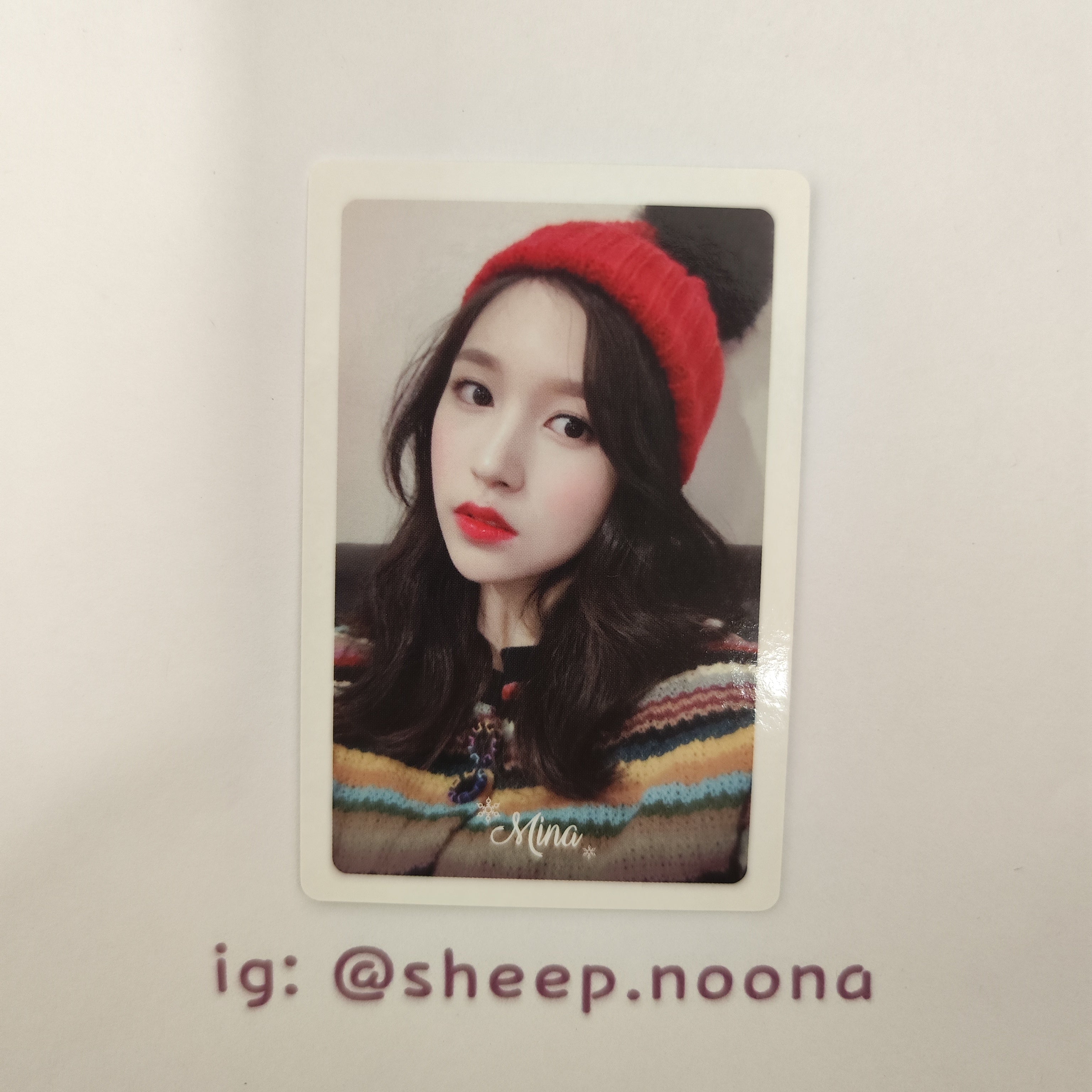 Photocards Mina Twice