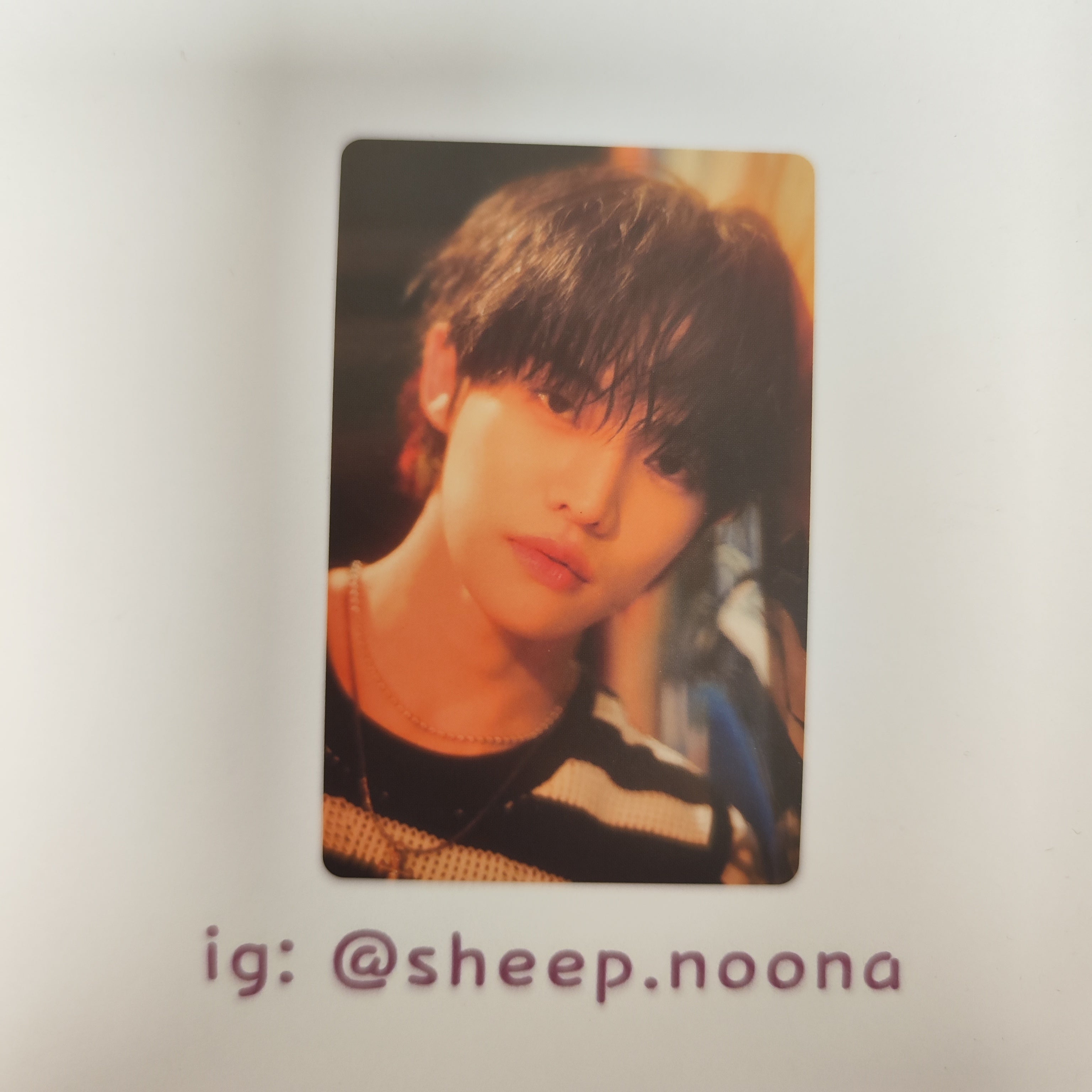 Photocards Minwook CLOSE YOUR EYES