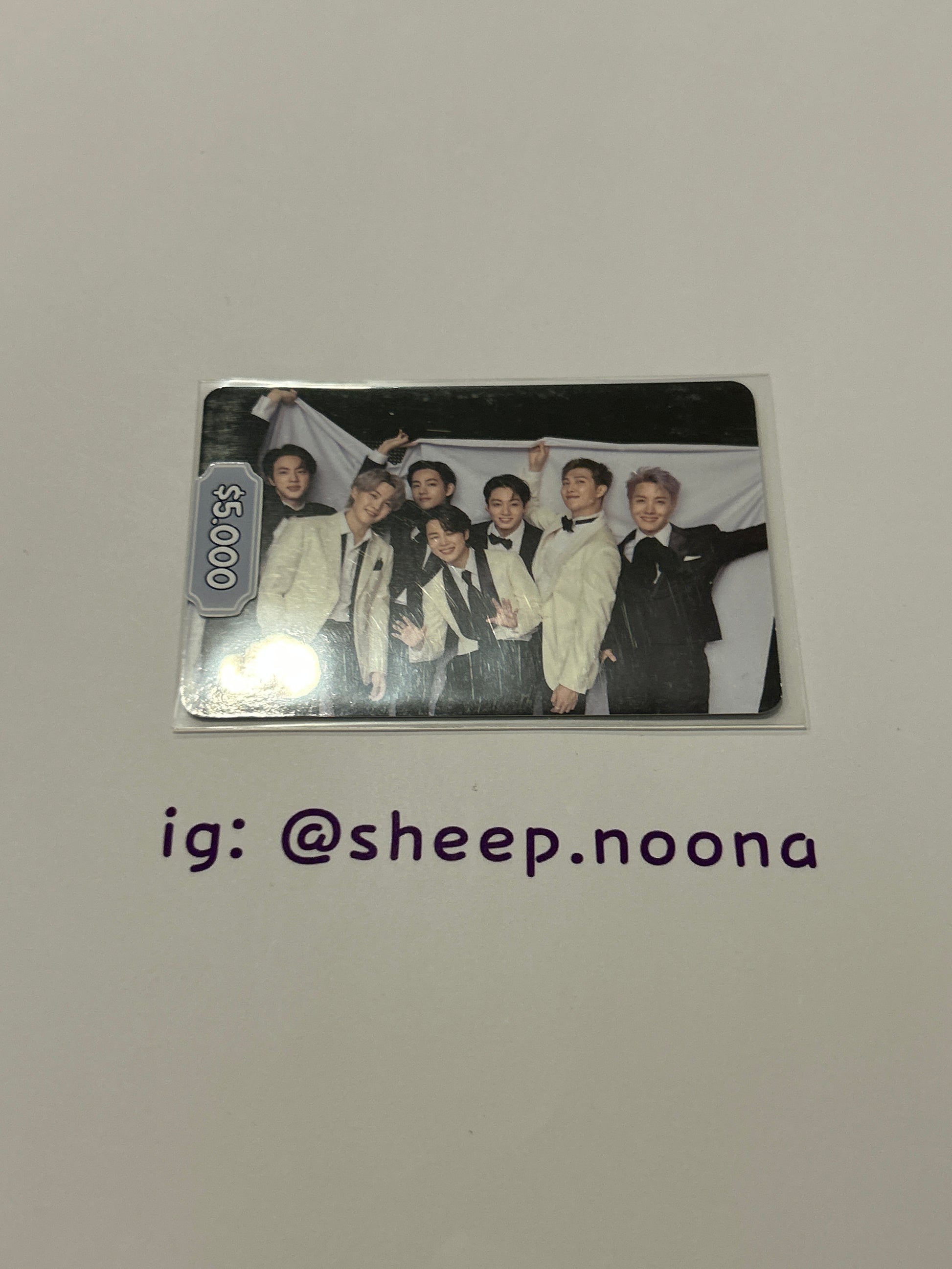 Photocards Units / Grupales BTS