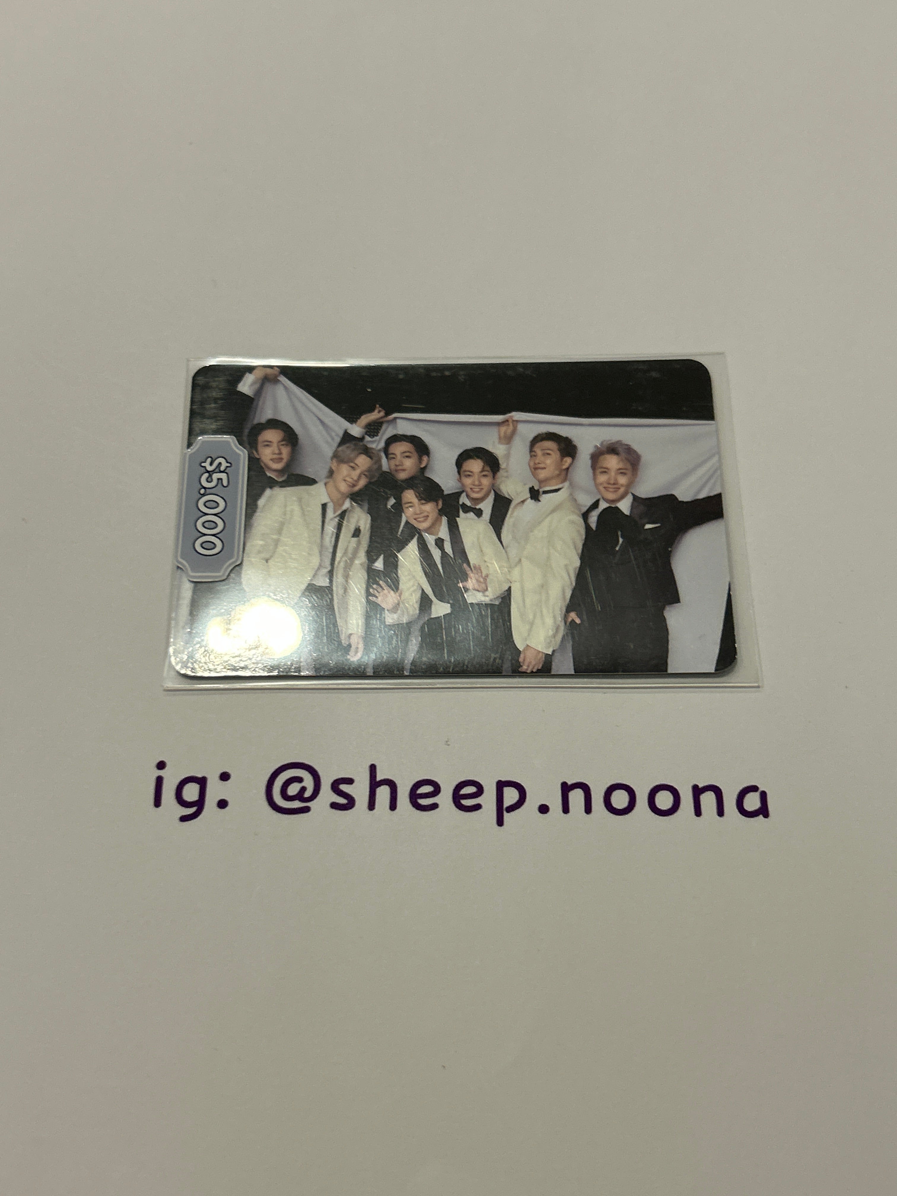 Photocards Units / Grupales BTS