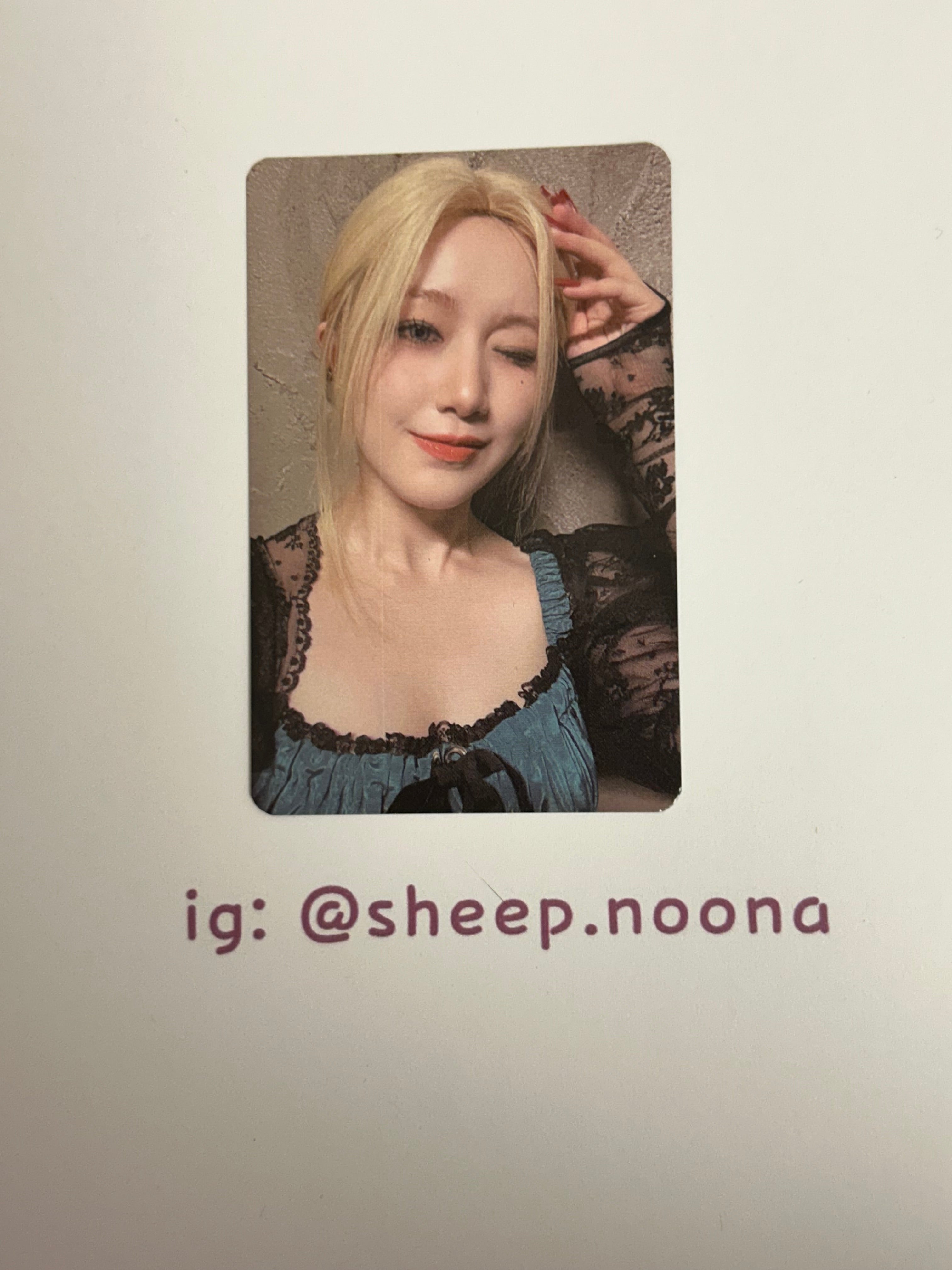 Photocards Shuhua G-Idle