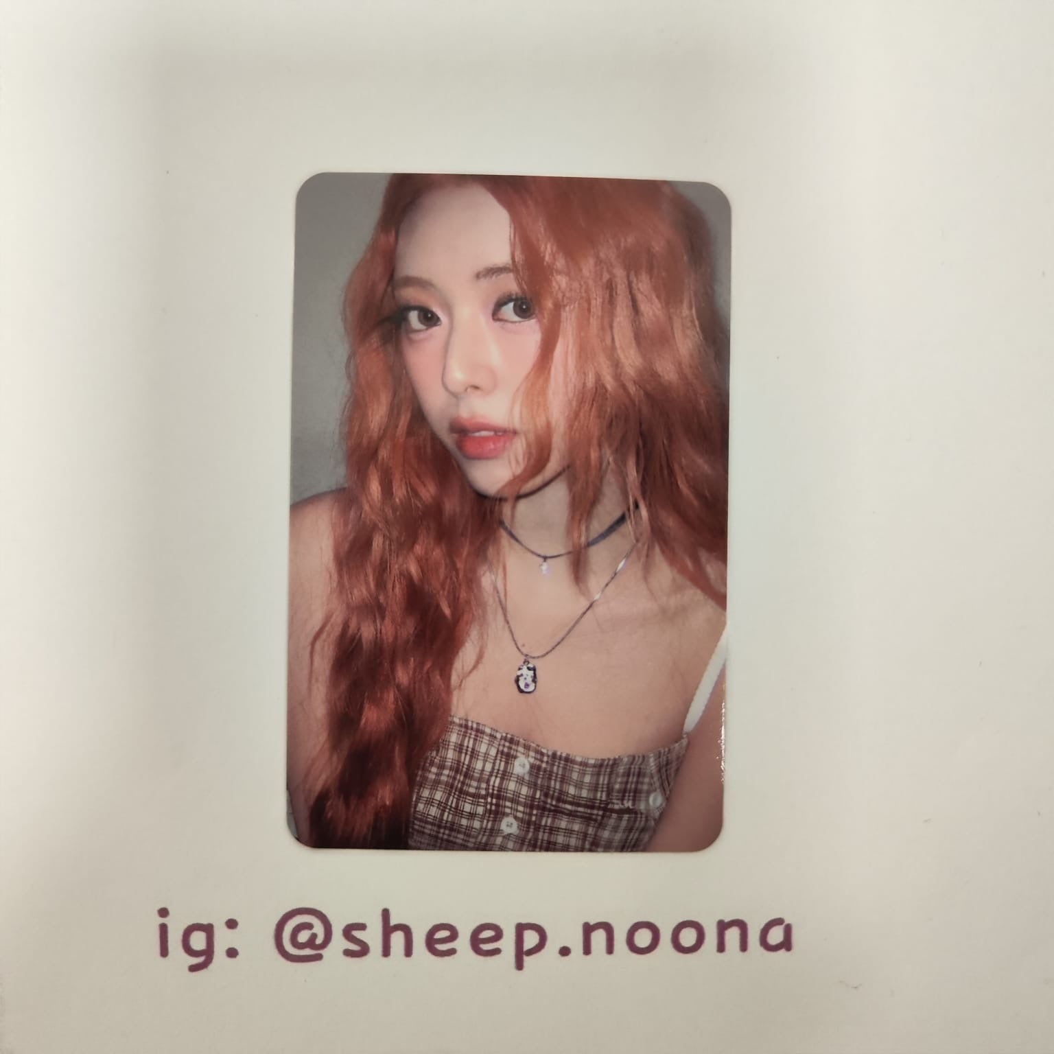 Photocards Yuna Itzy