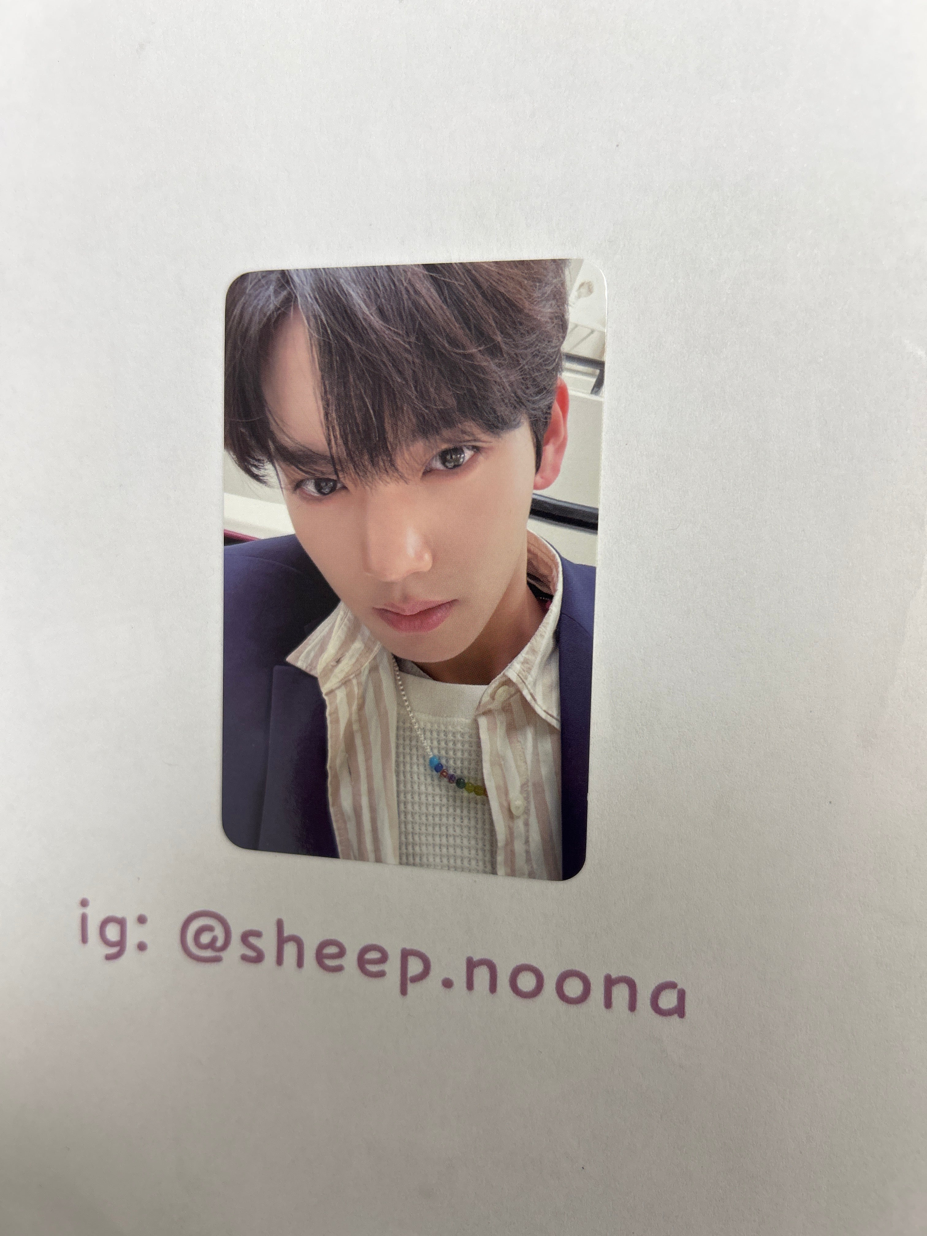 Photocard Yujin ZB1