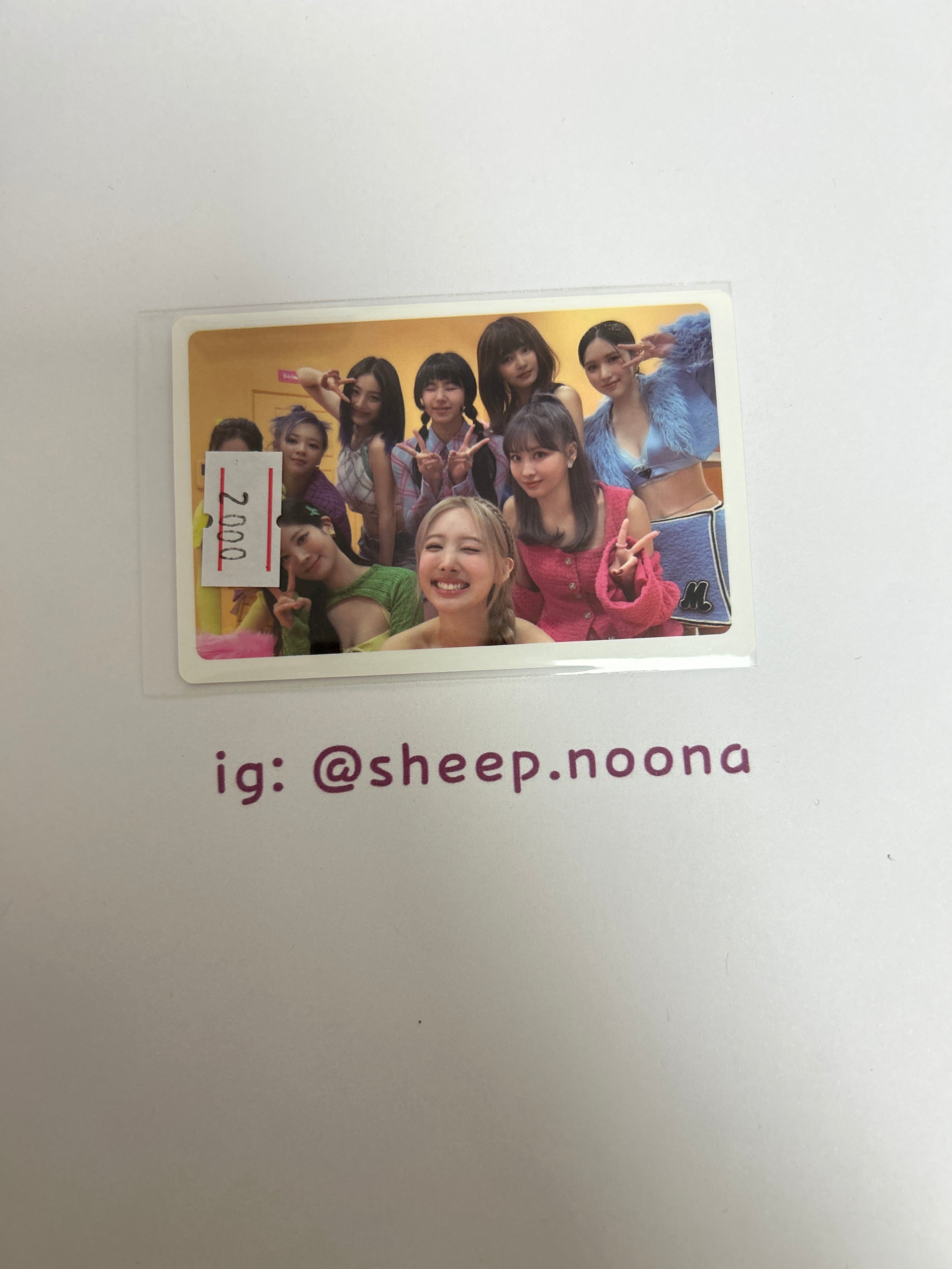 Photocards Units / Grupales Twice