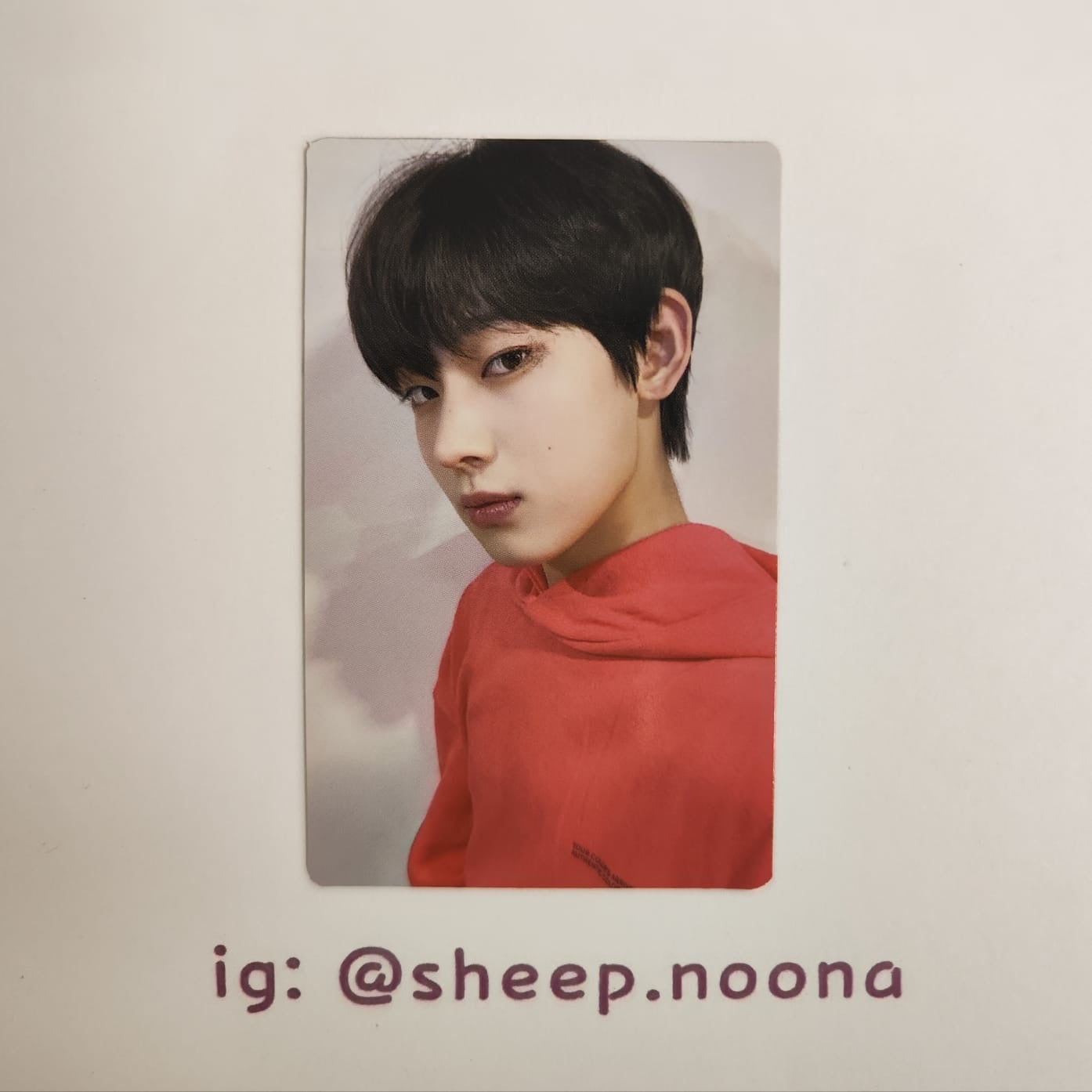 Photocards Sunoo Enhypen