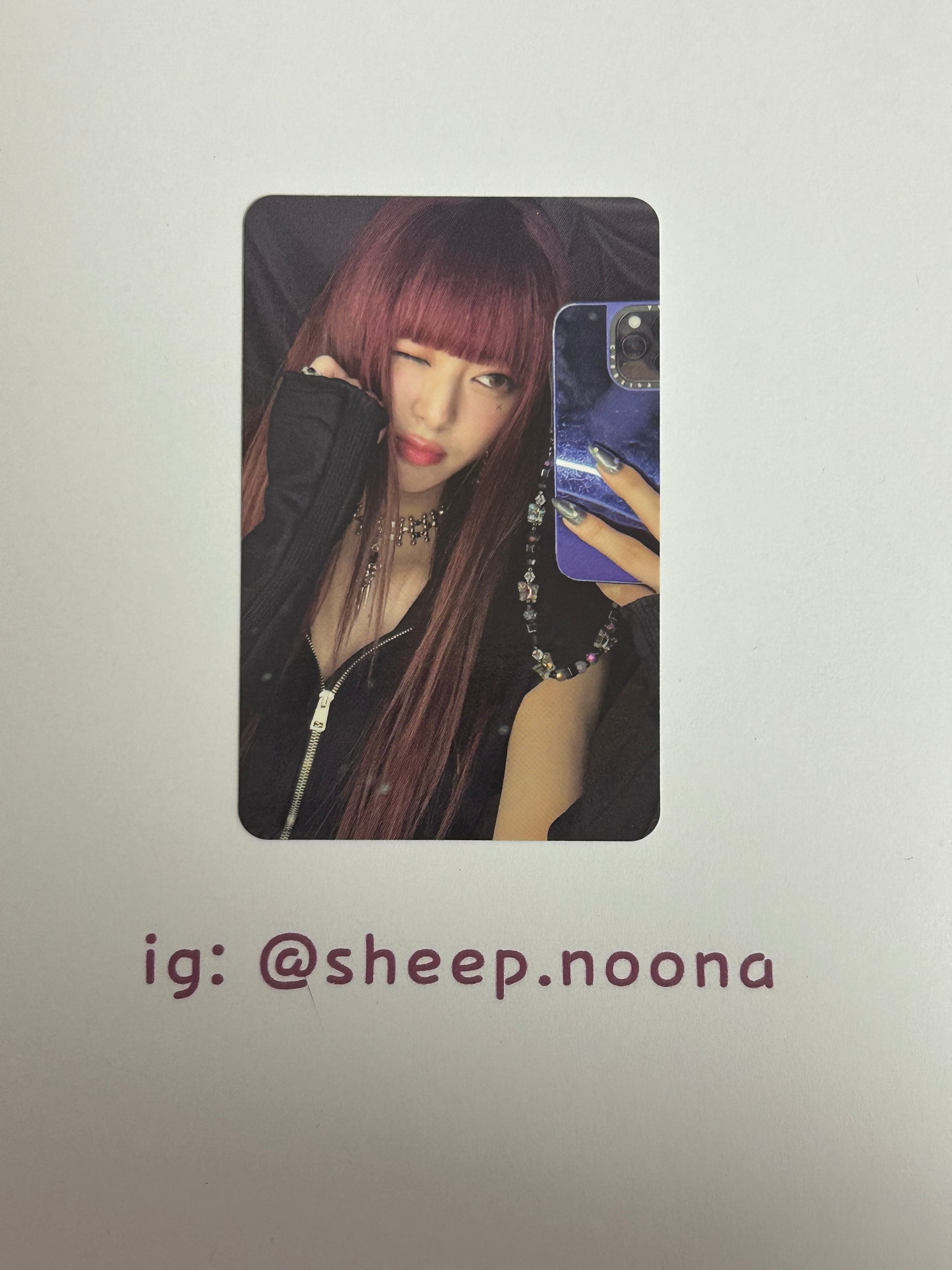 Photocards Yuna Itzy