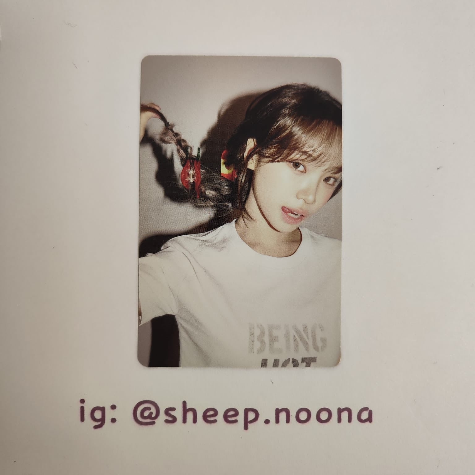 Photocards Chaewon Le Sserafim