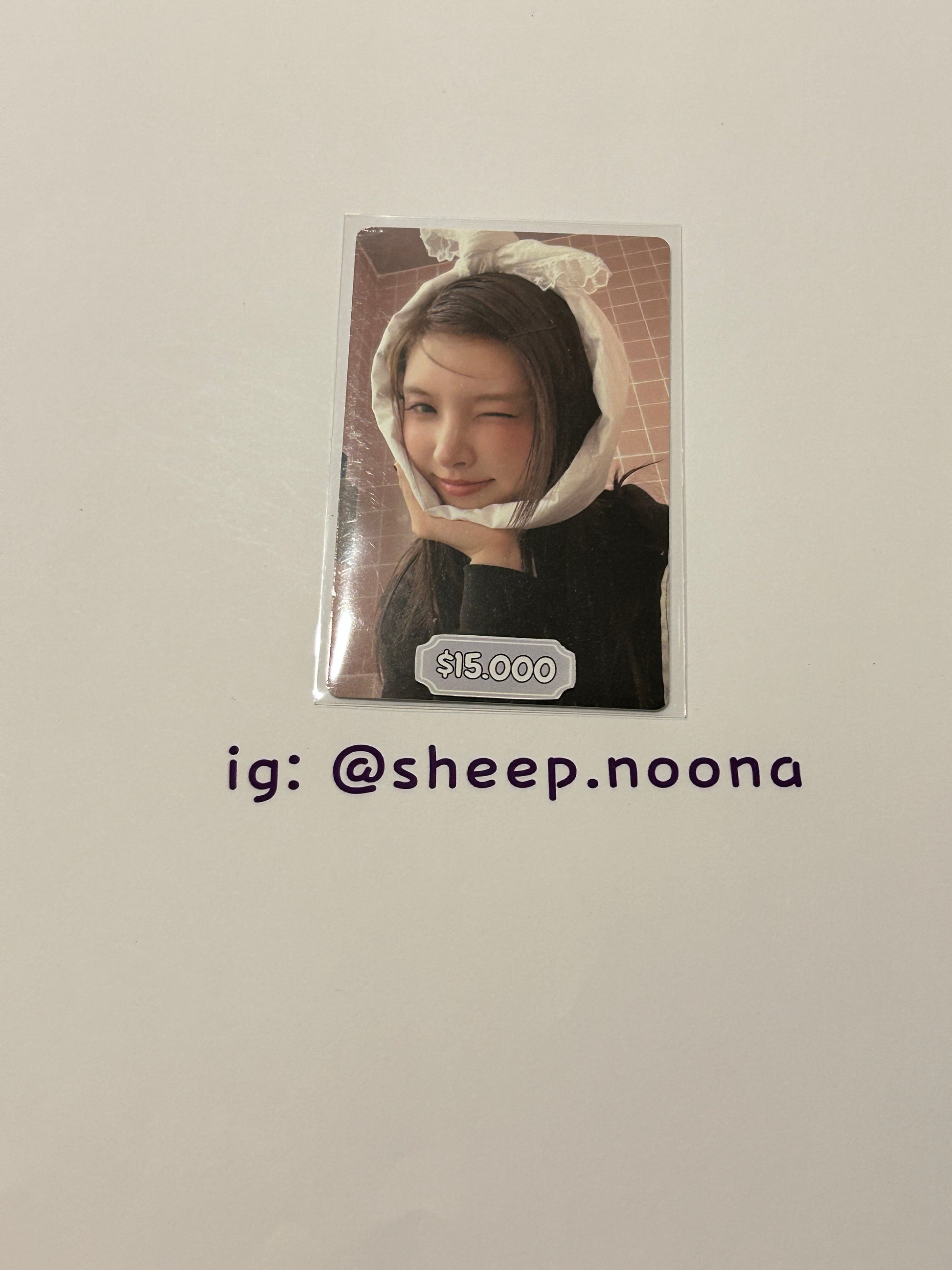Photocards Yunah ILLIT