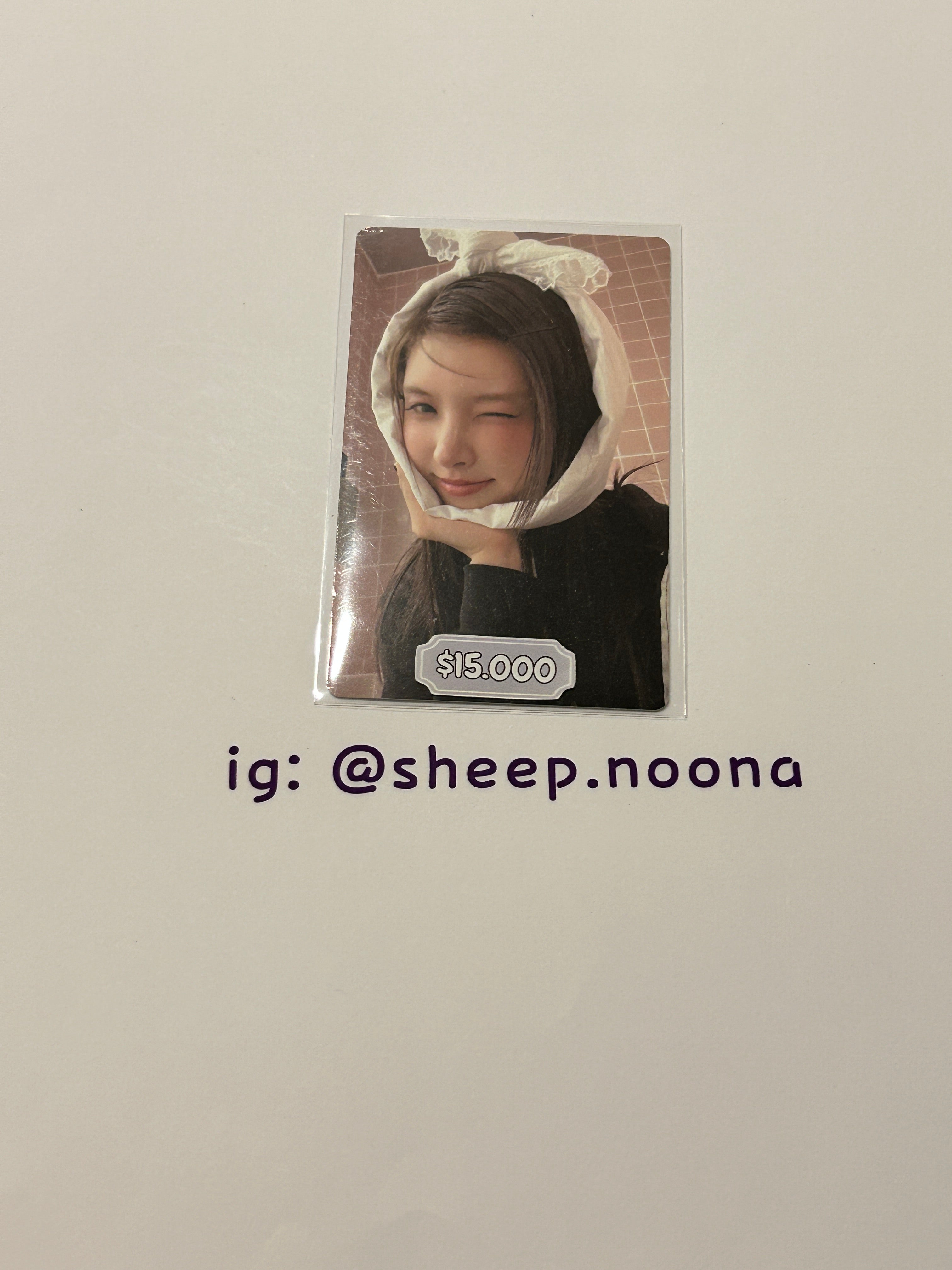 Photocards Yunah ILLIT