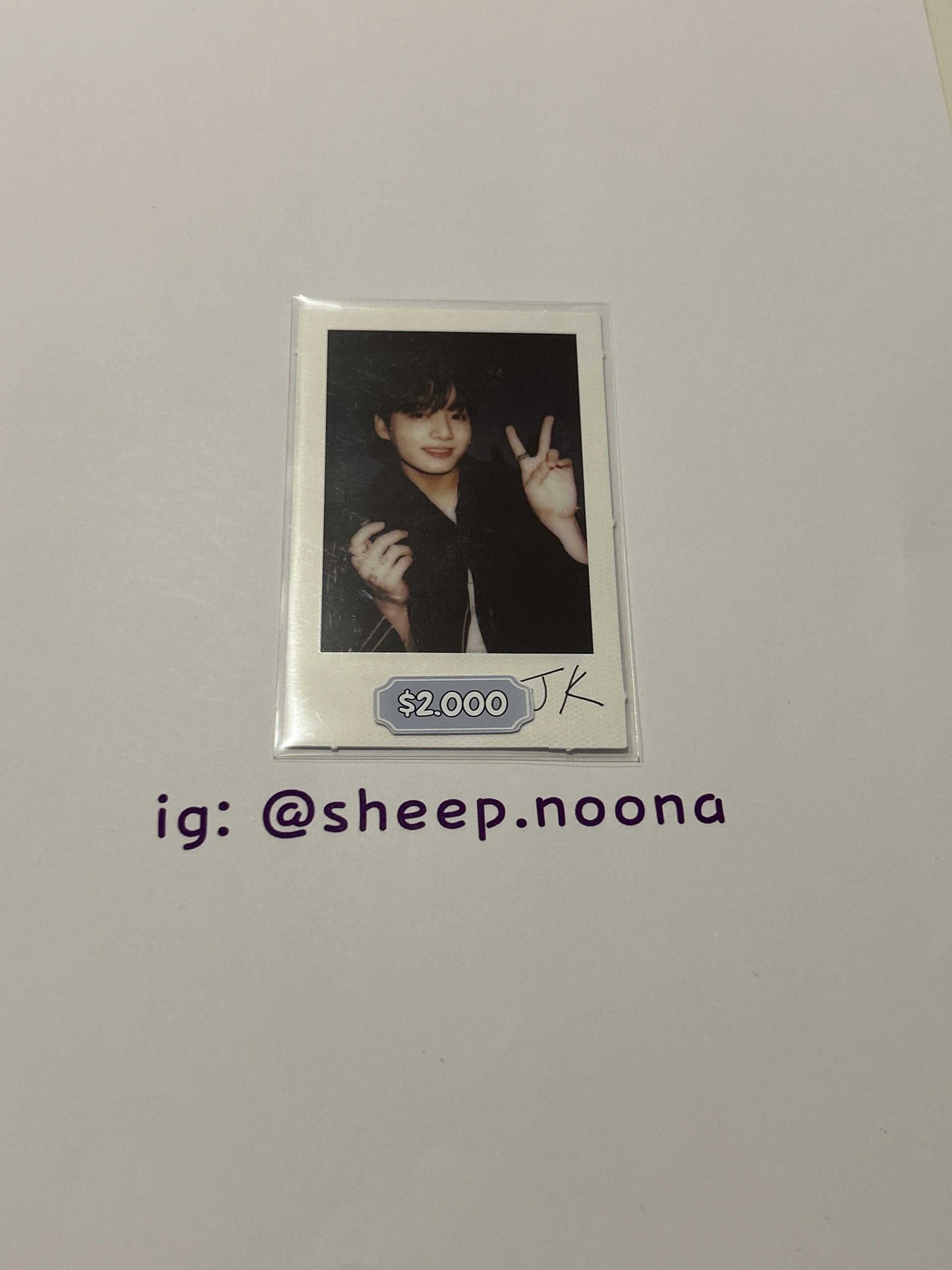 Photocards Jungkook BTS