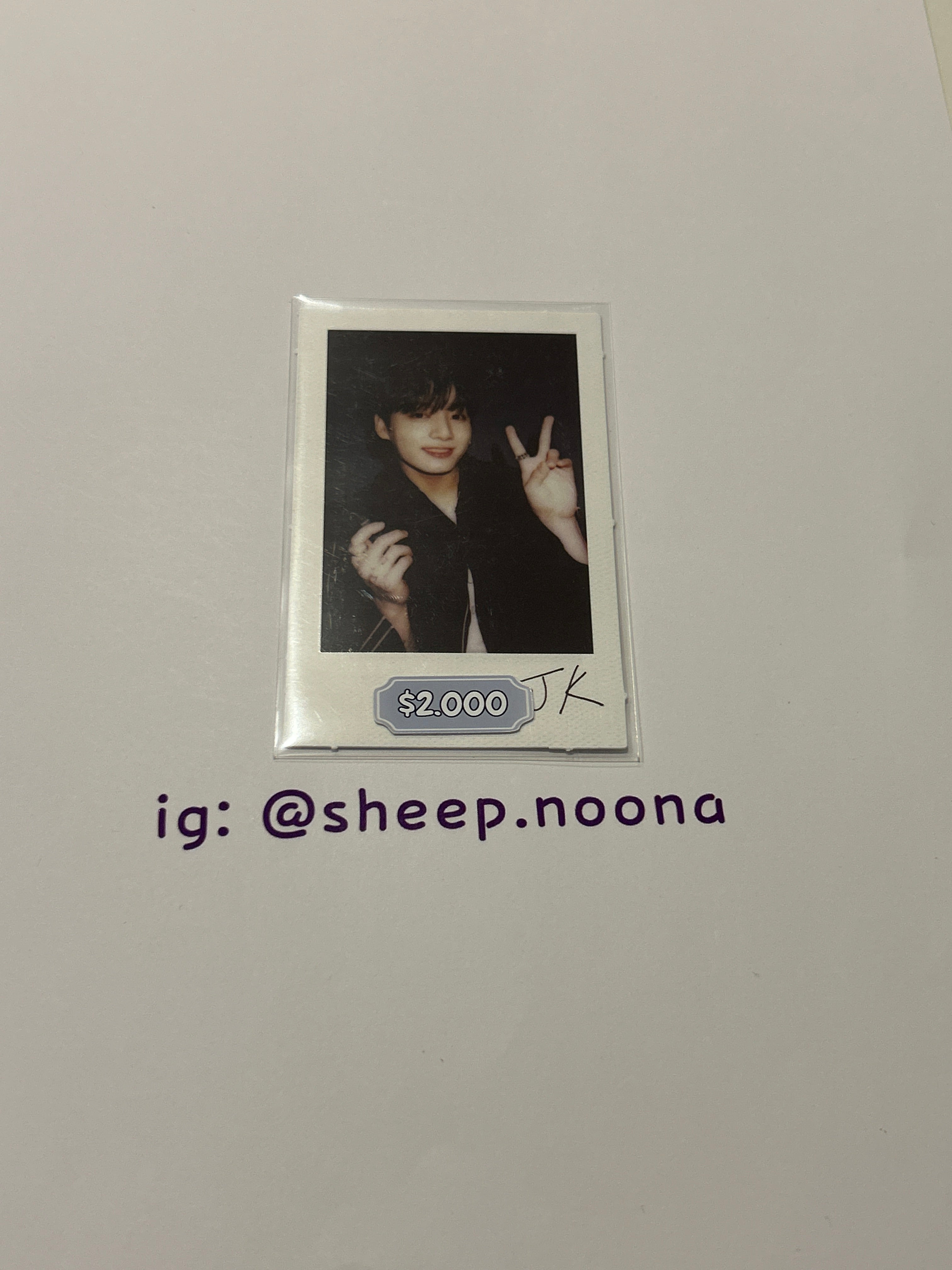 Photocards Jungkook BTS