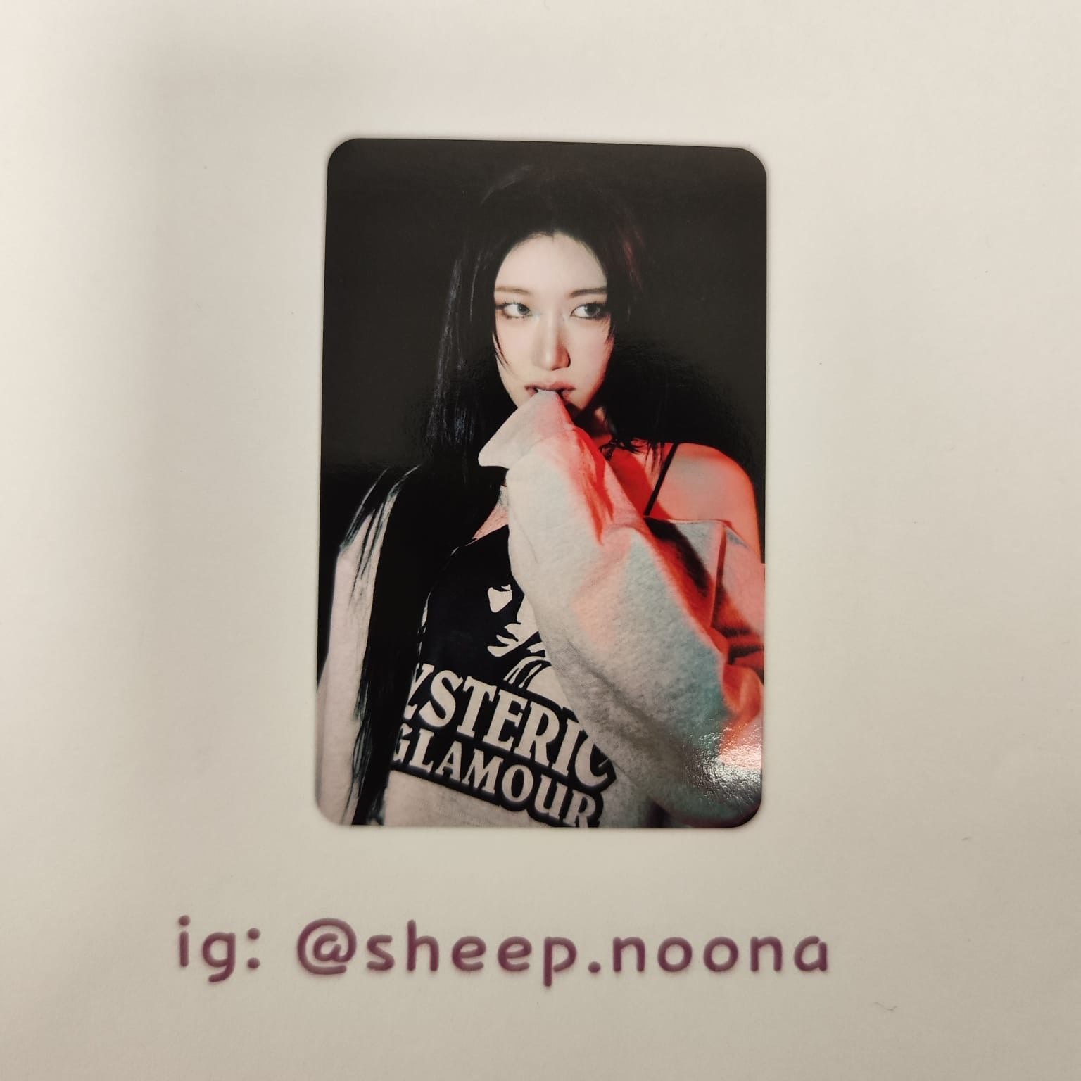 Photocards Chaeryeong Itzy