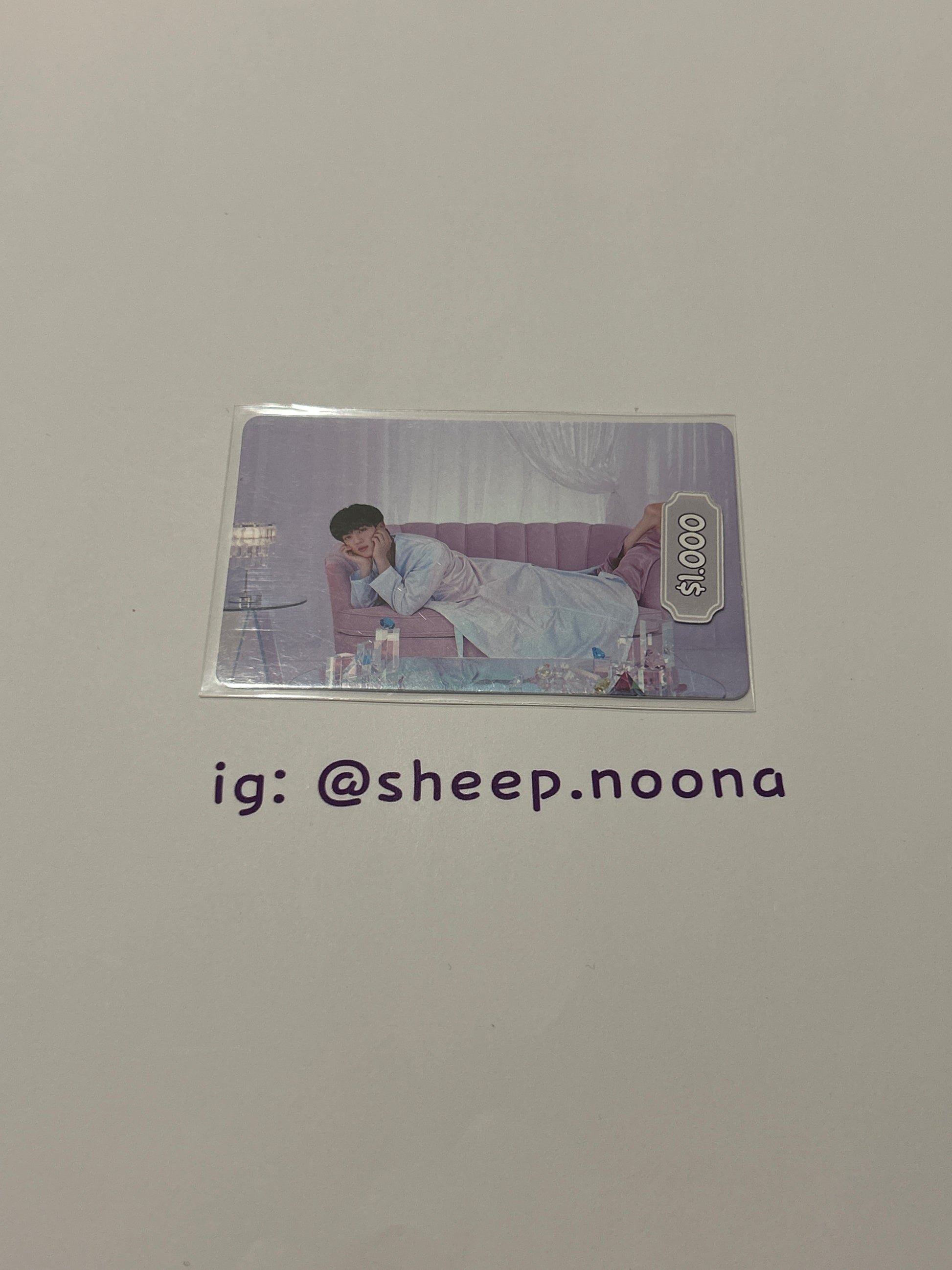 Photocards Jin BTS
