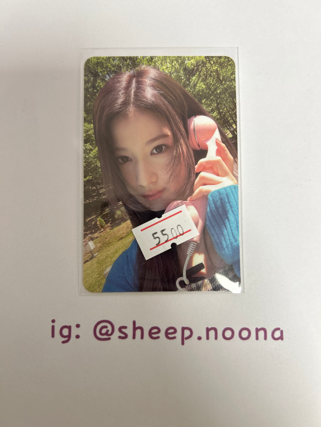 Photocard Sana Twice