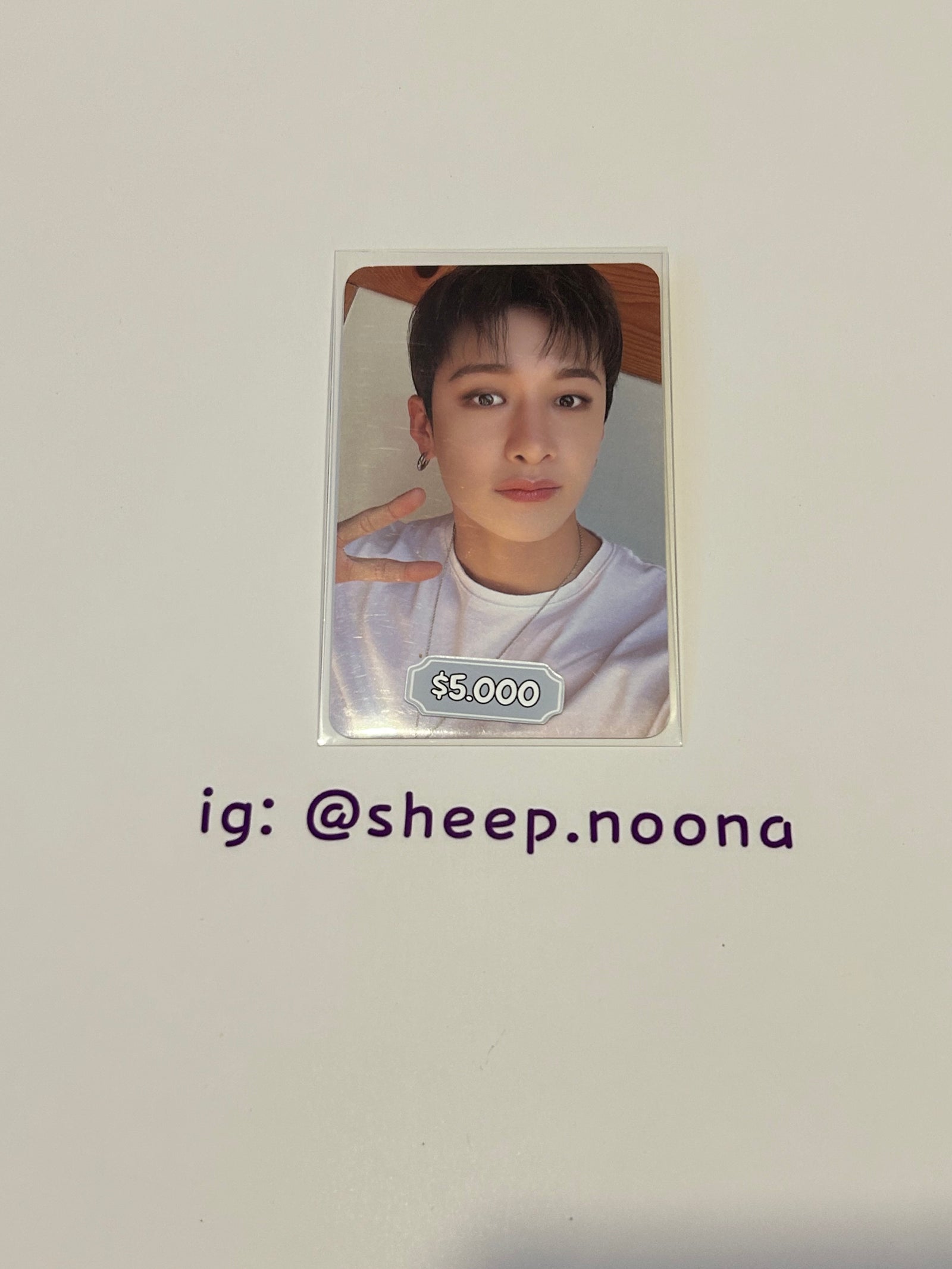 Photocards Bangchan SKZ
