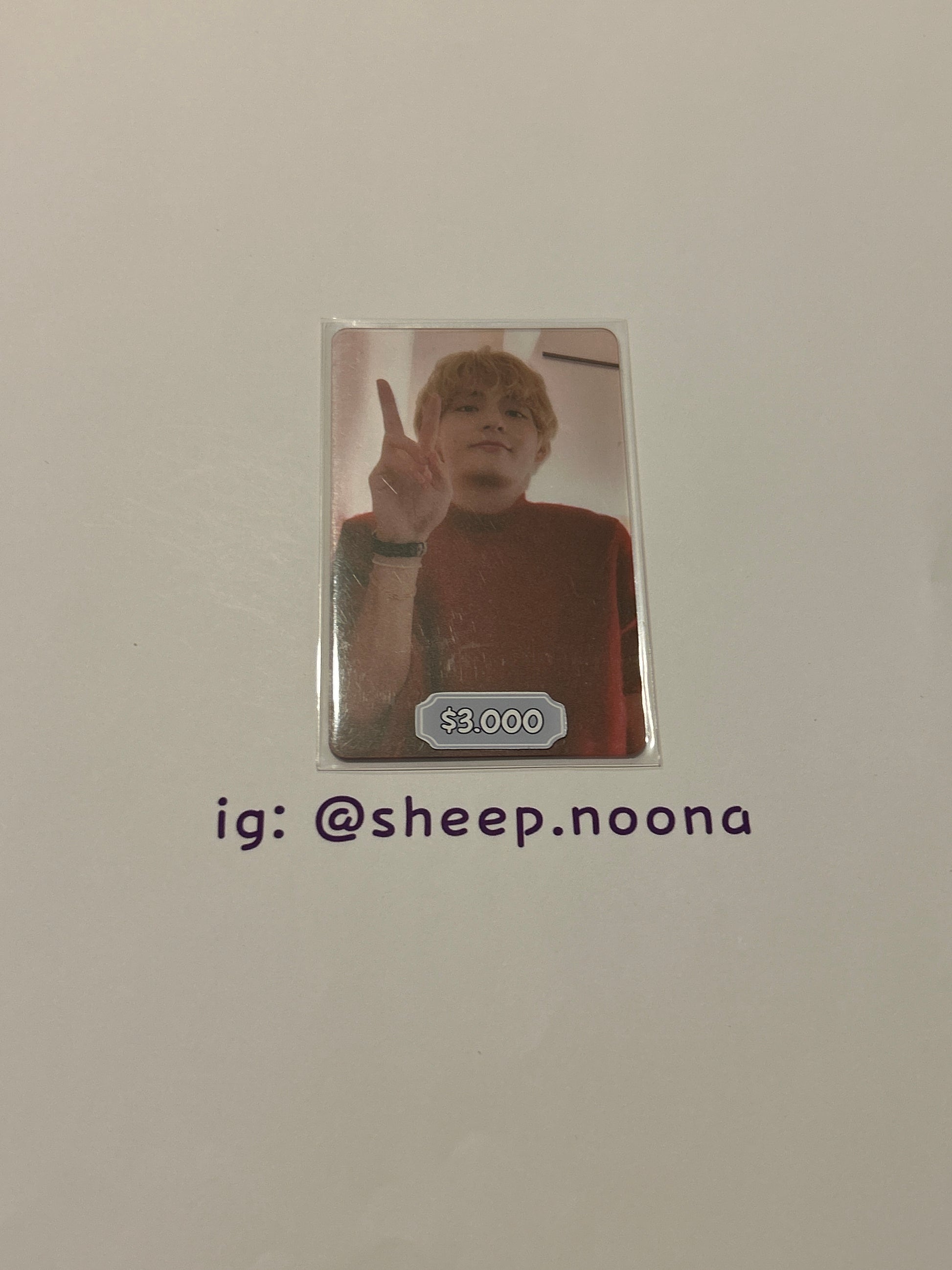 Photocards V BTS