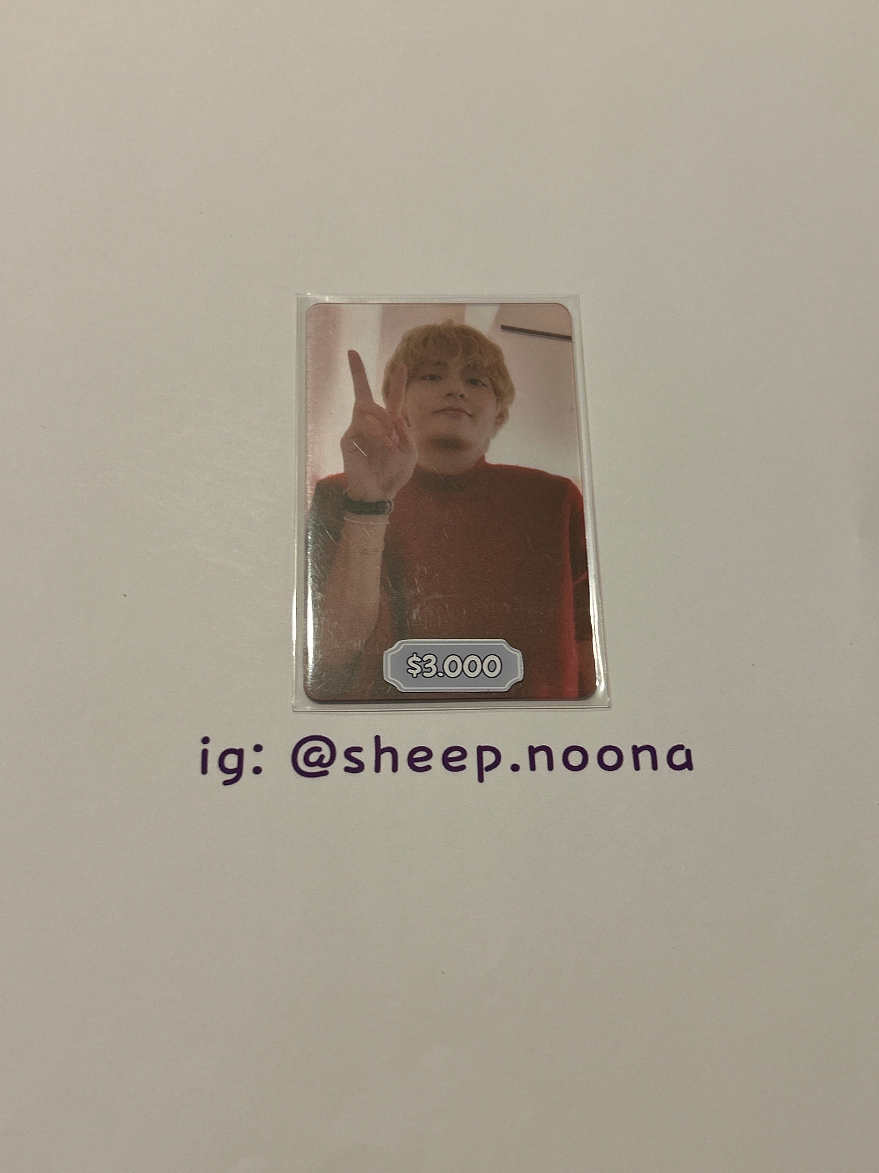 Photocards V BTS