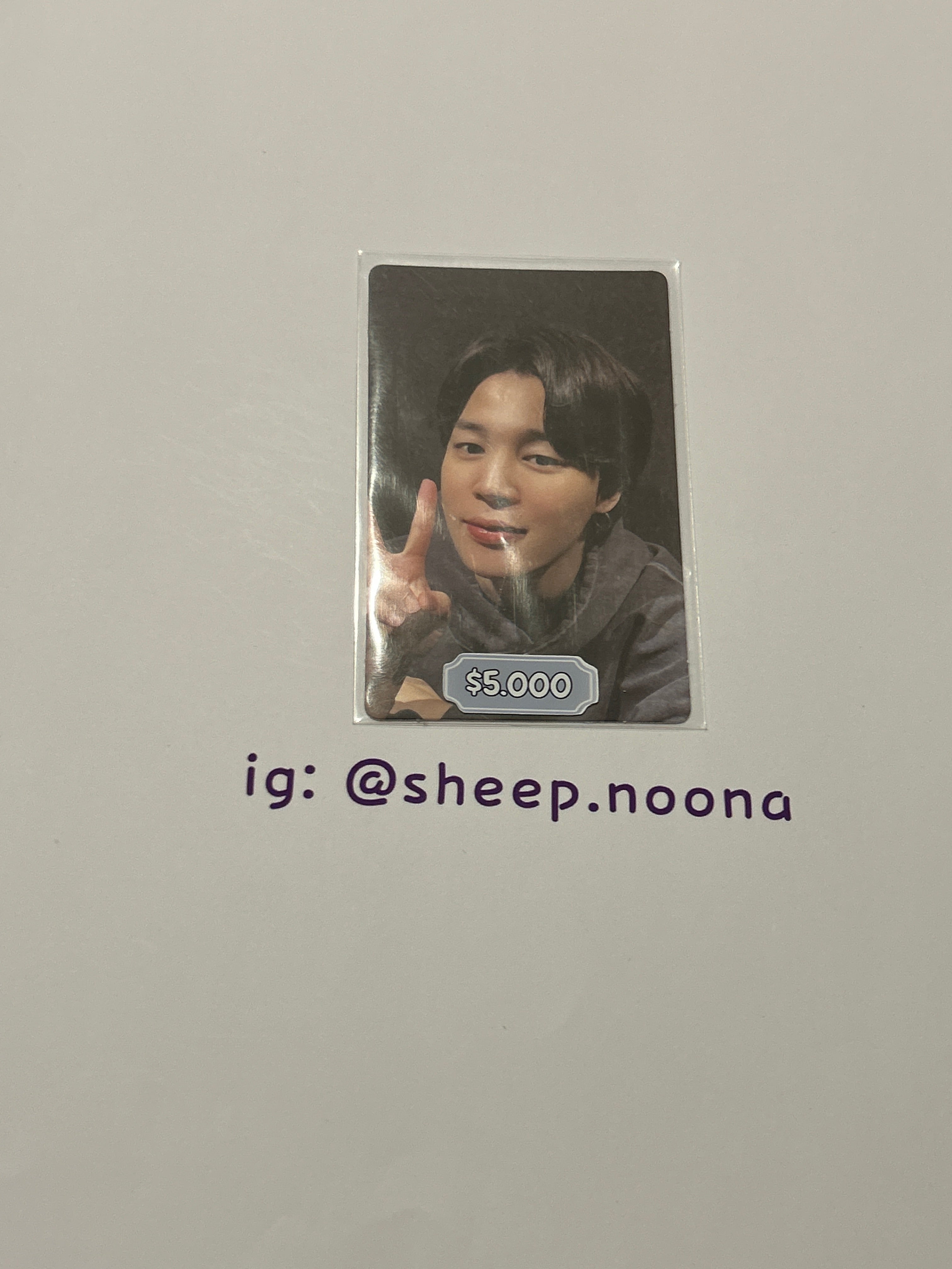 Photocards Jimin BTS