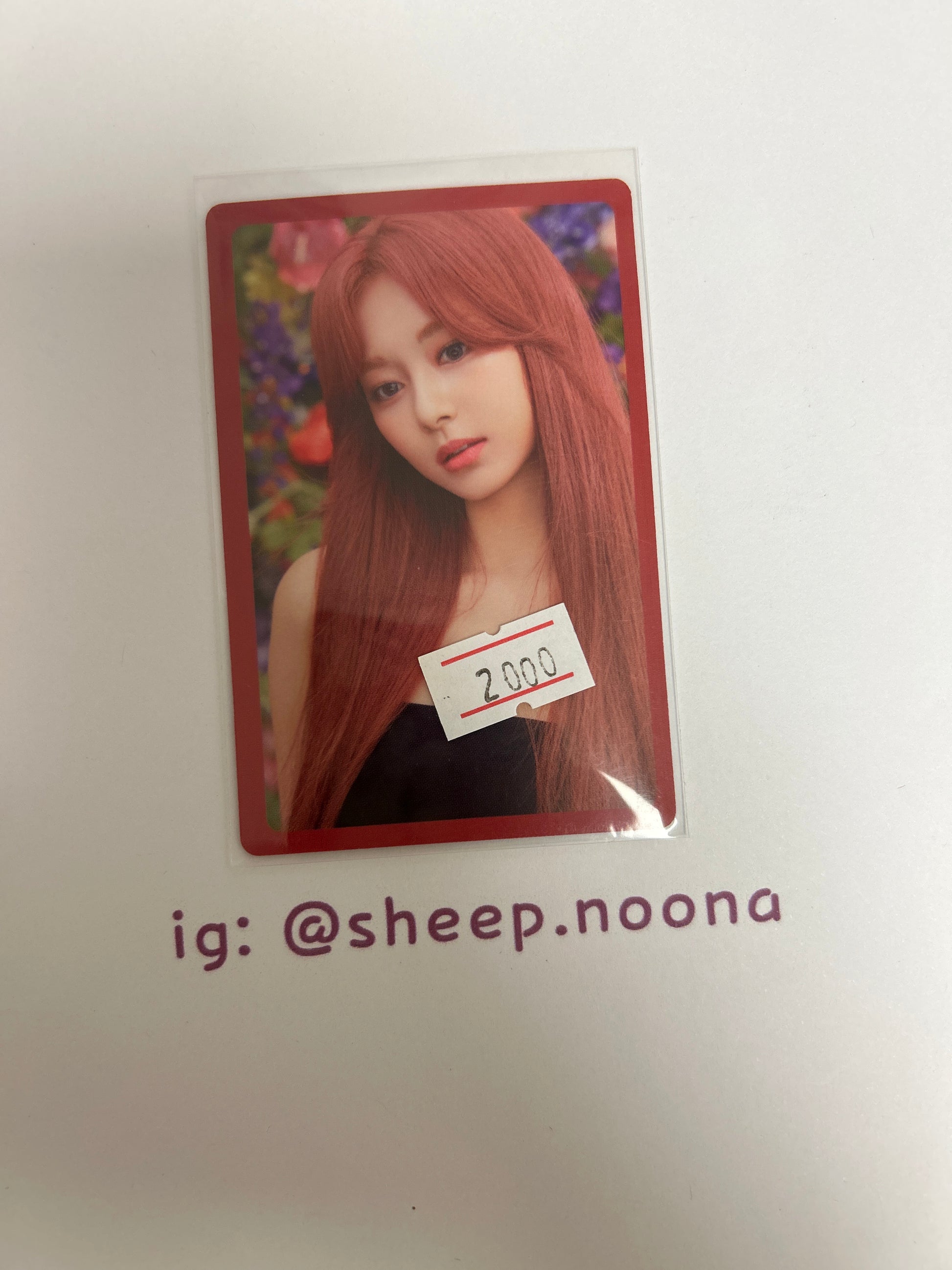Photocards Tzuyu Twice