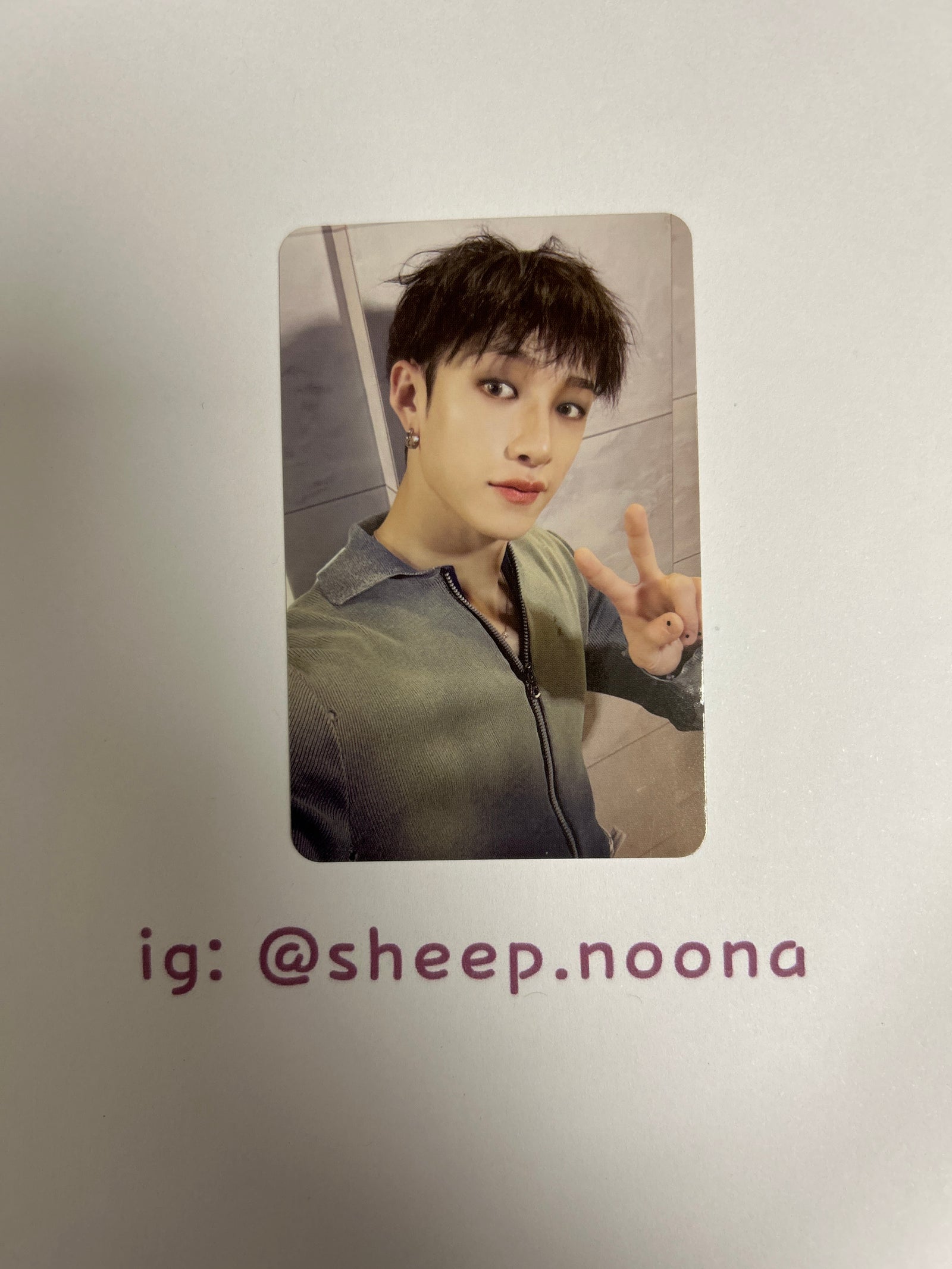 Photocards Bangchan SKZ