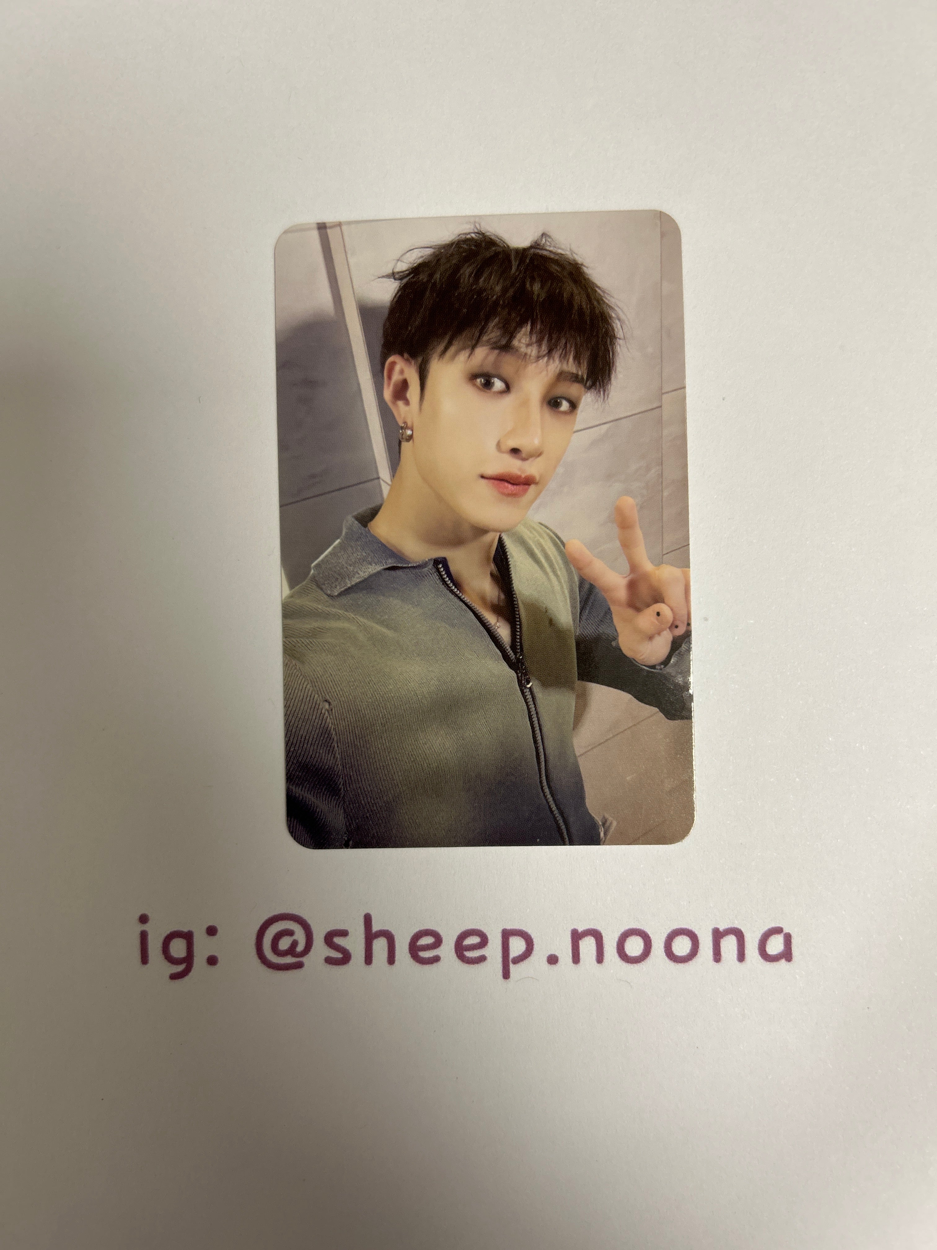 Photocards Bangchan SKZ