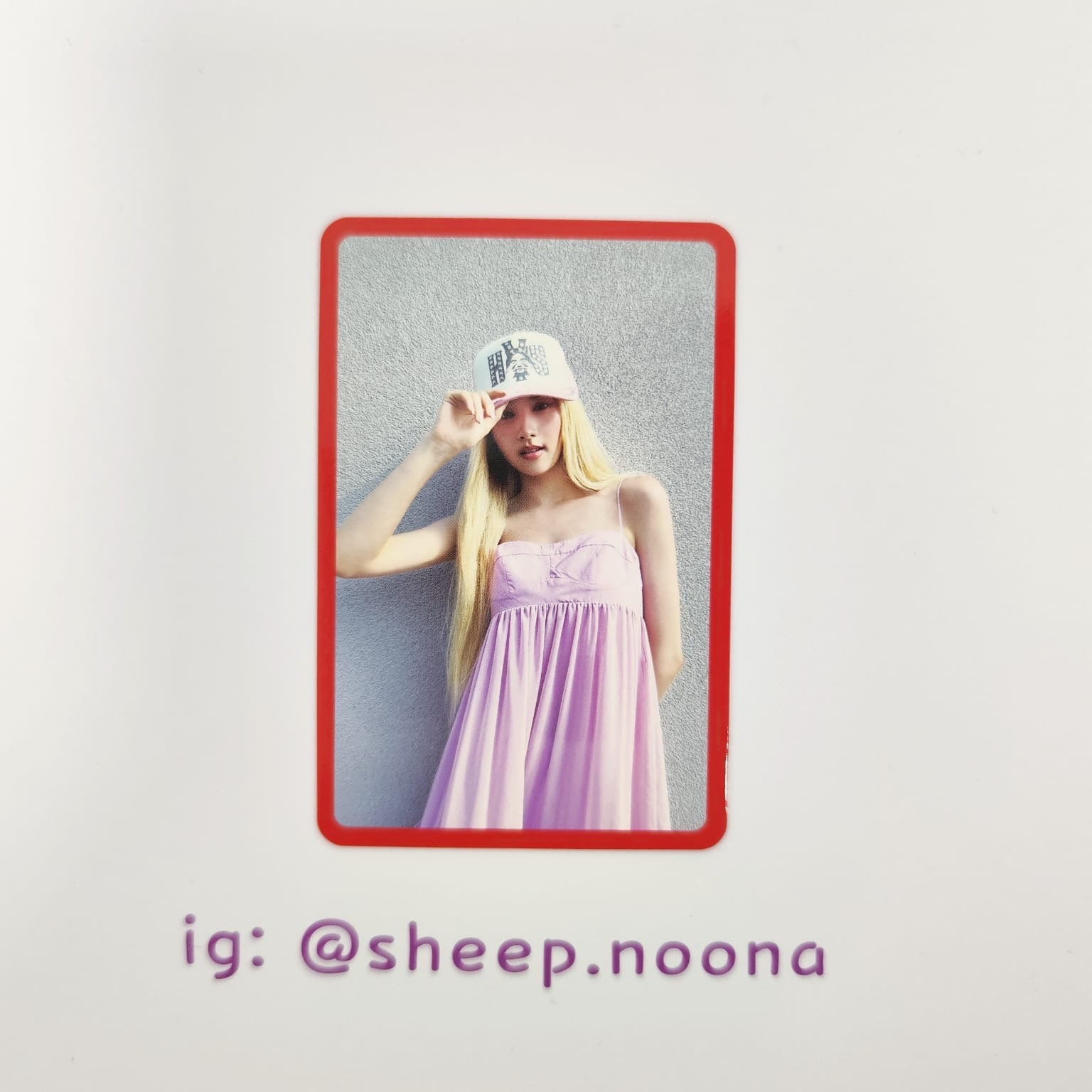 Photocard Sana Twice