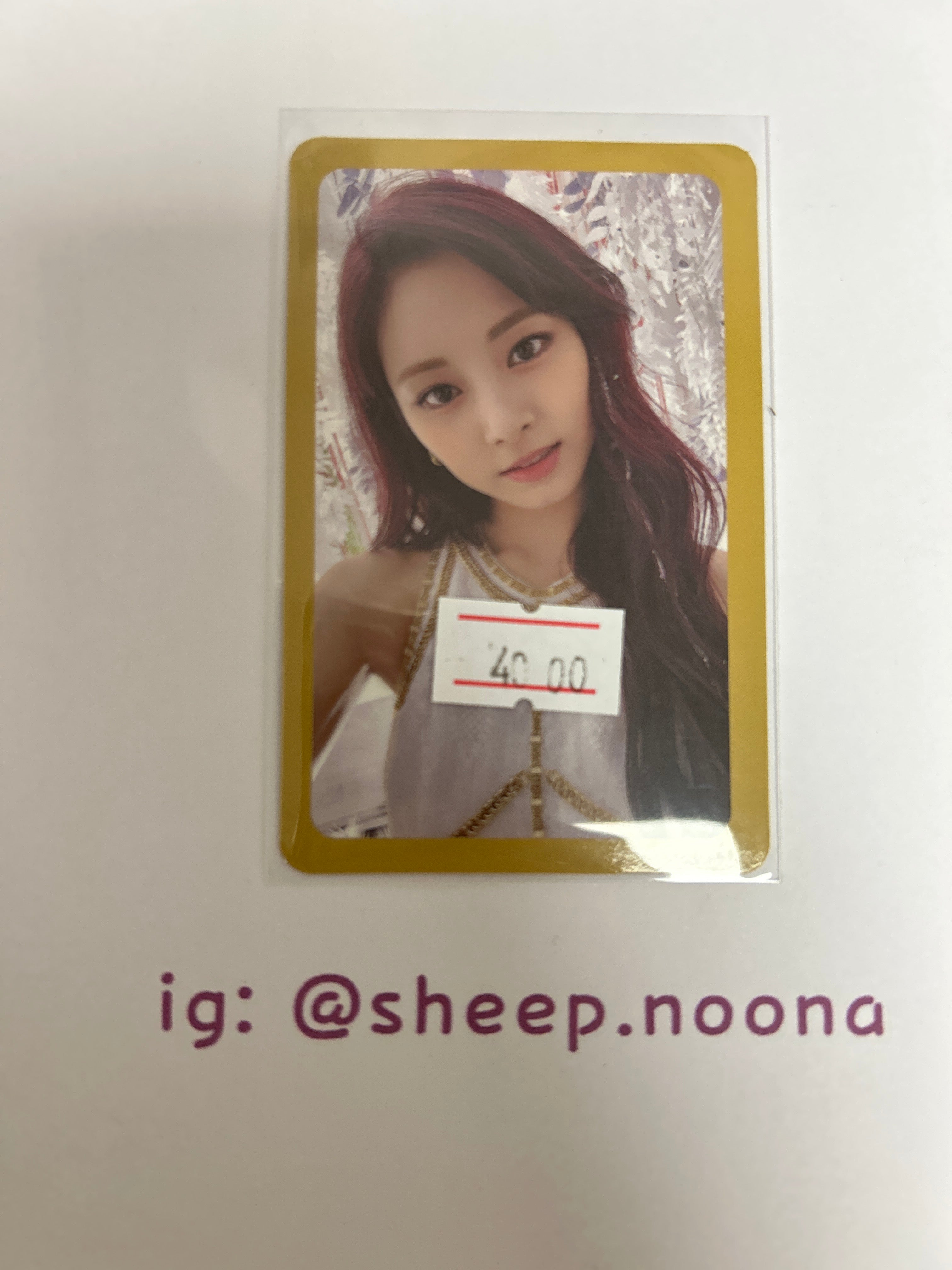 Photocards Tzuyu Twice