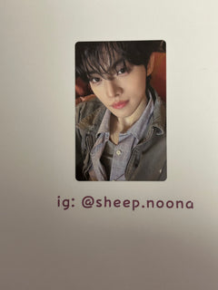 Photocards Minwook CLOSE YOUR EYES