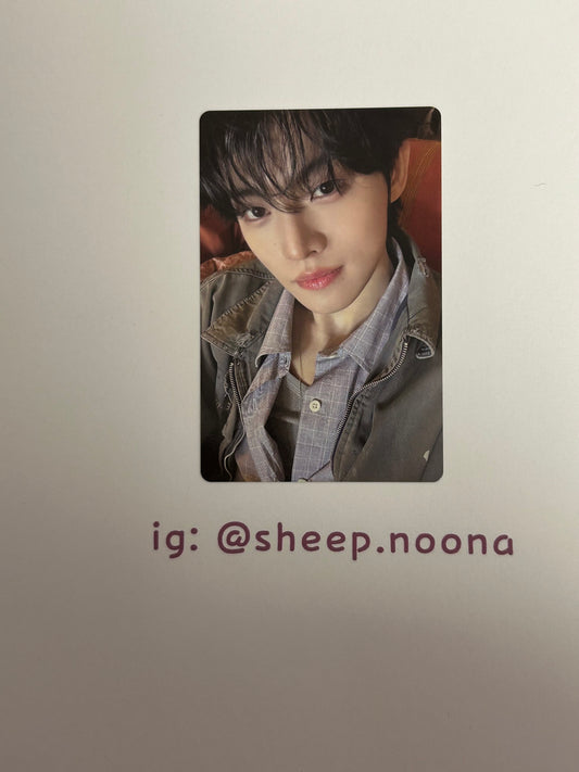 Photocards Minwook CLOSE YOUR EYES