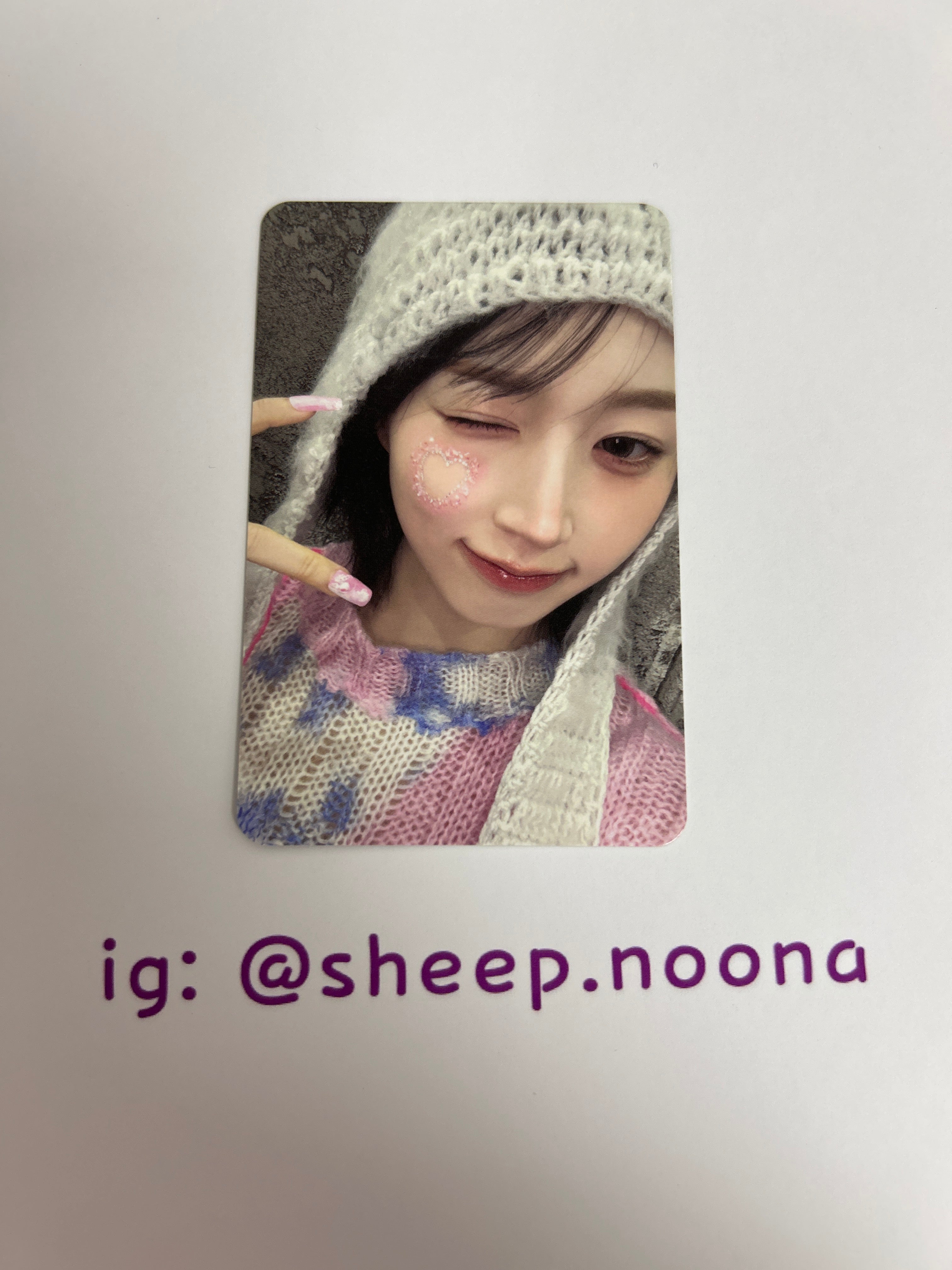 Photocards Haewon Nmixx