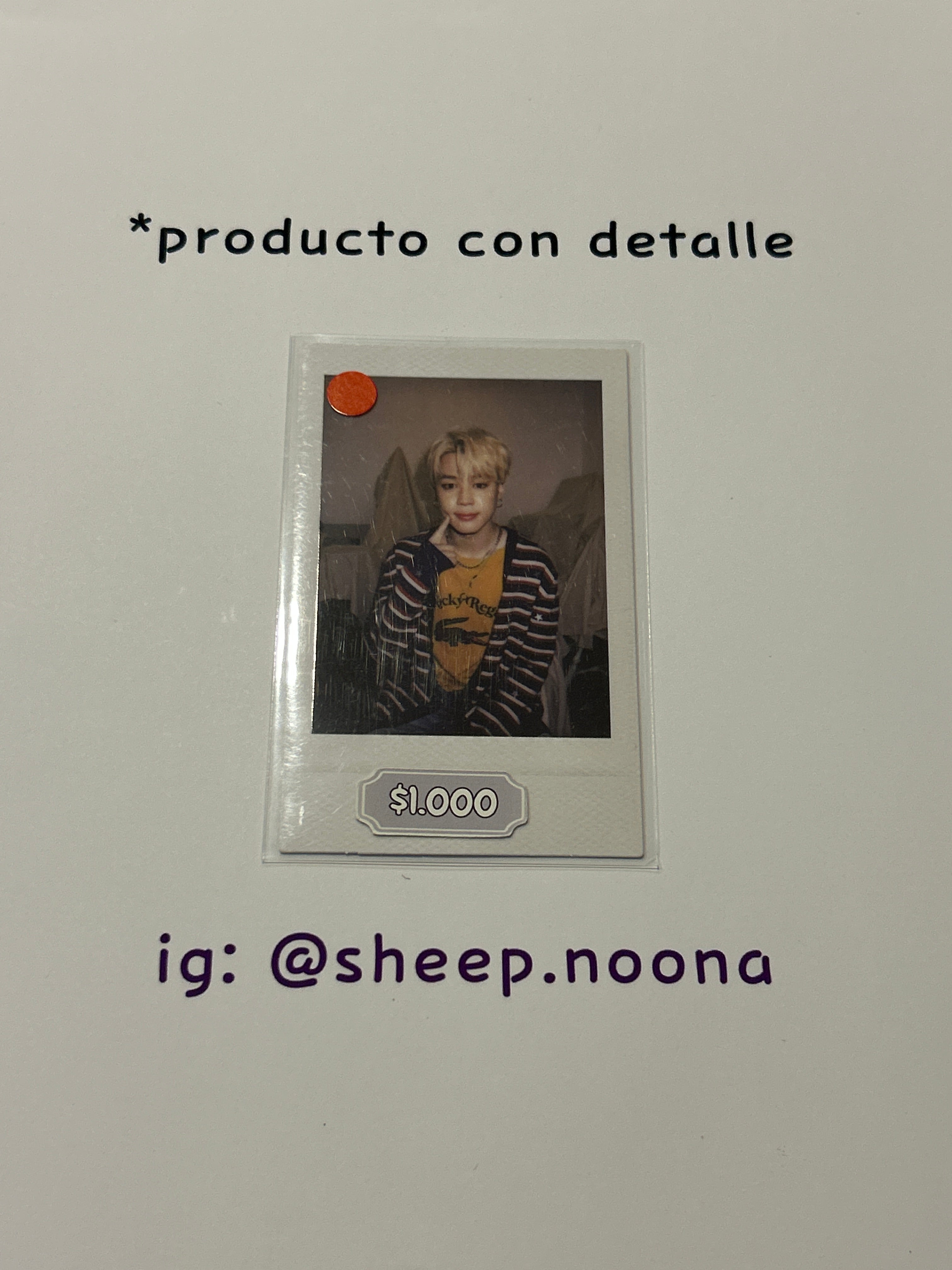 Photocards Jimin BTS