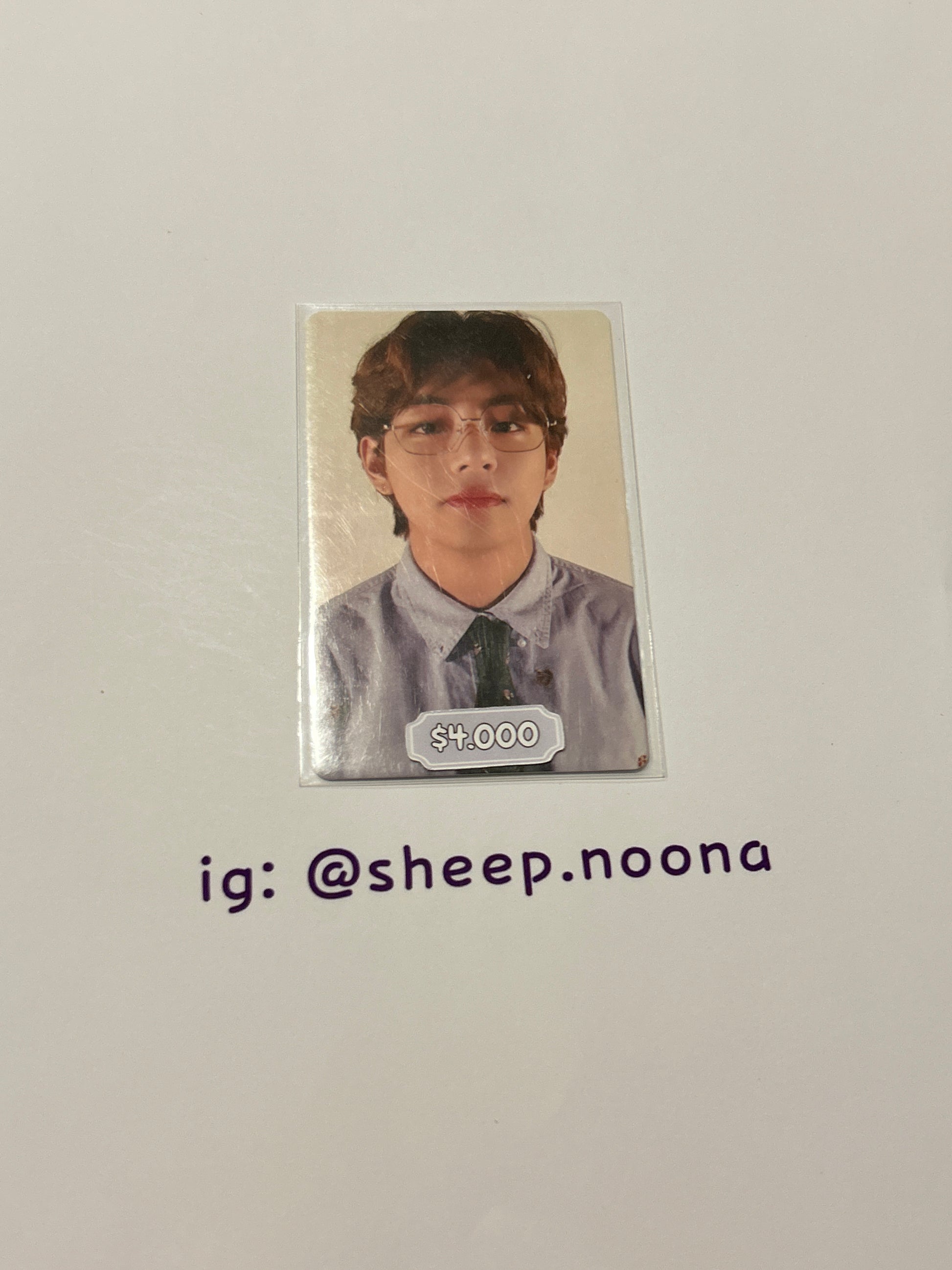 Photocards V BTS