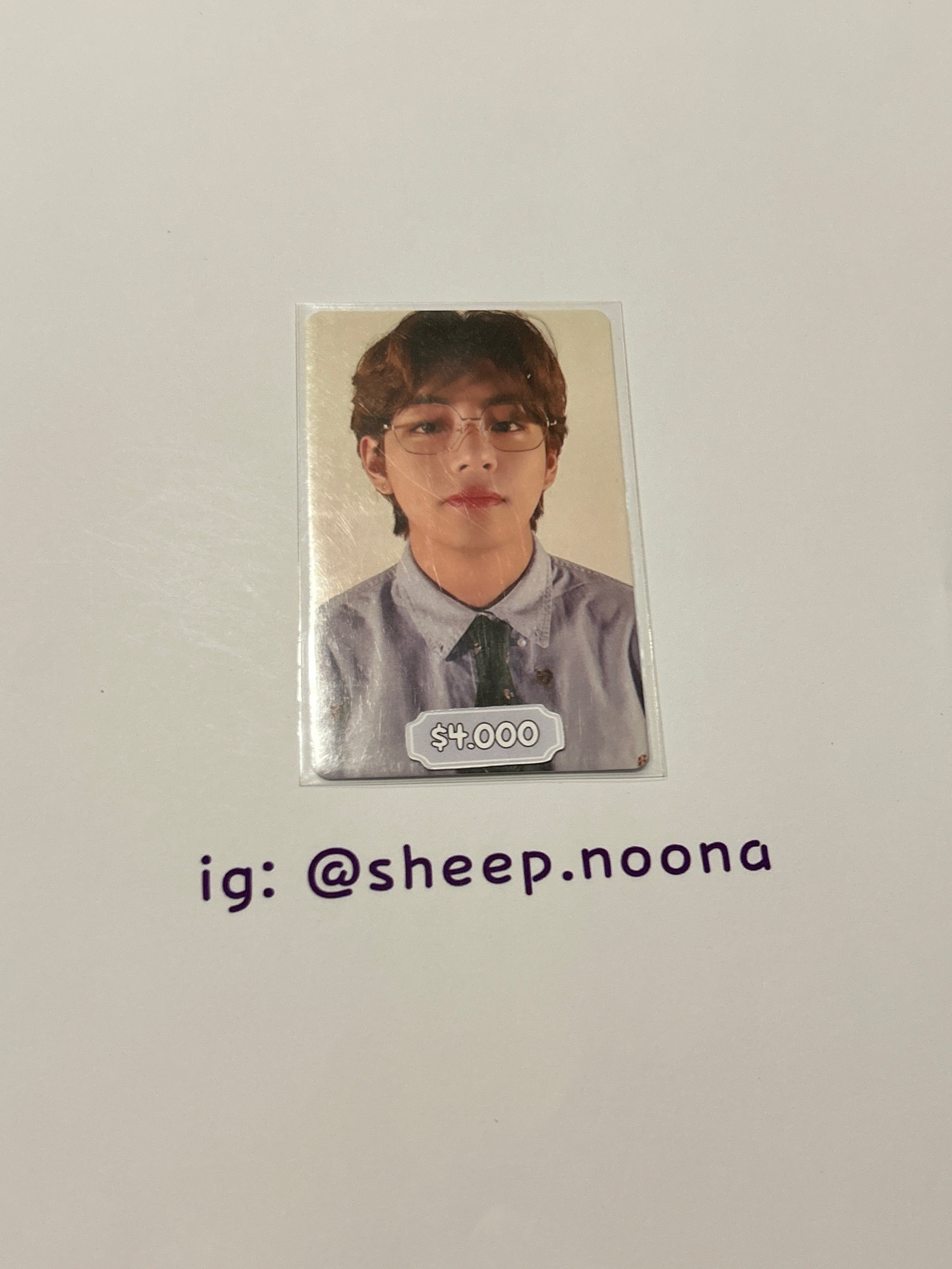Photocards V BTS