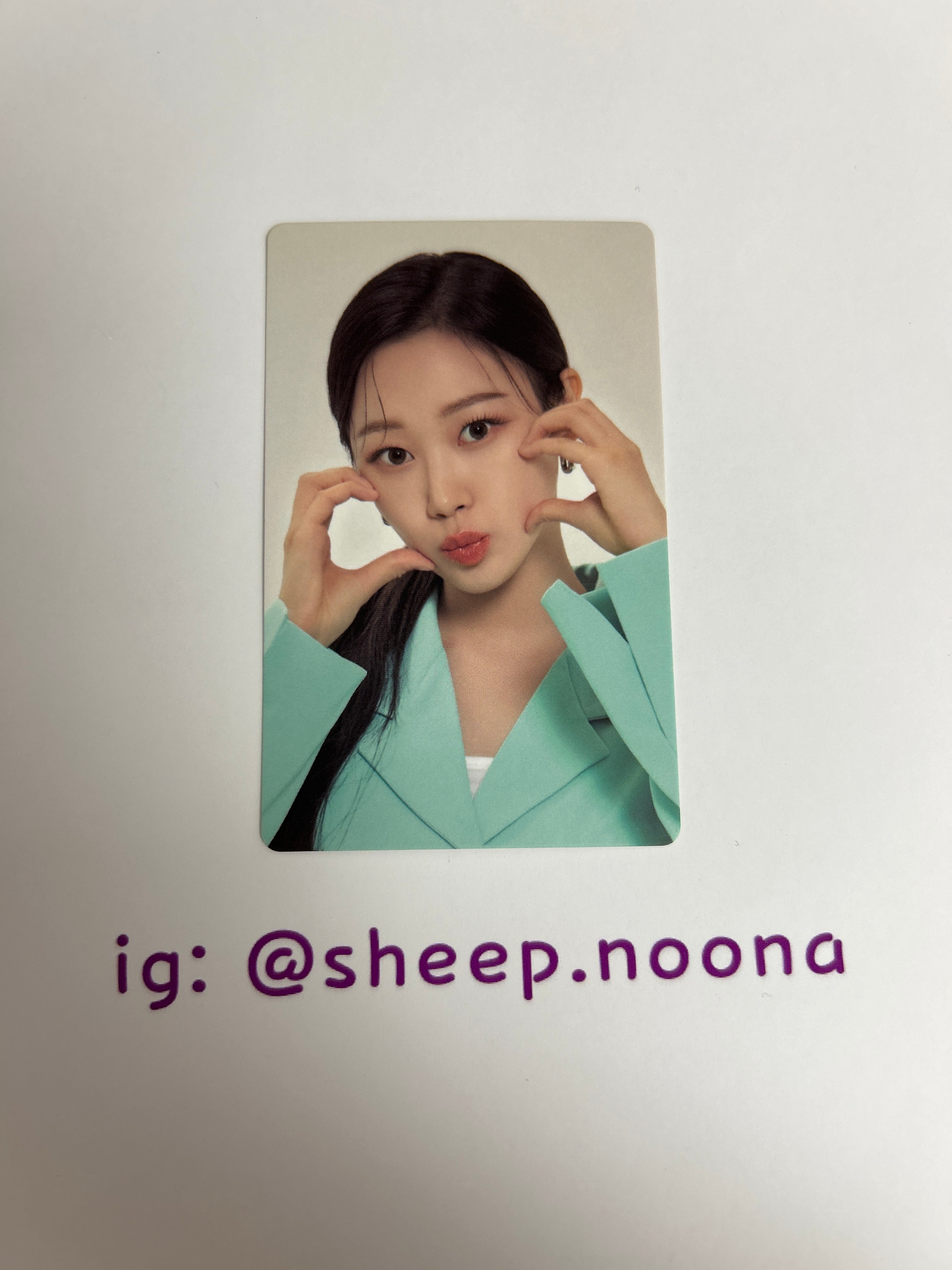 Photocards Giselle Aespa
