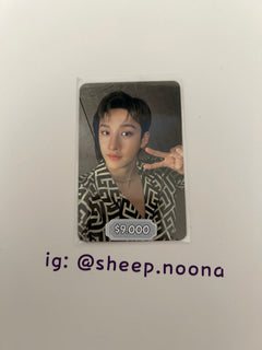 Photocards Bangchan SKZ