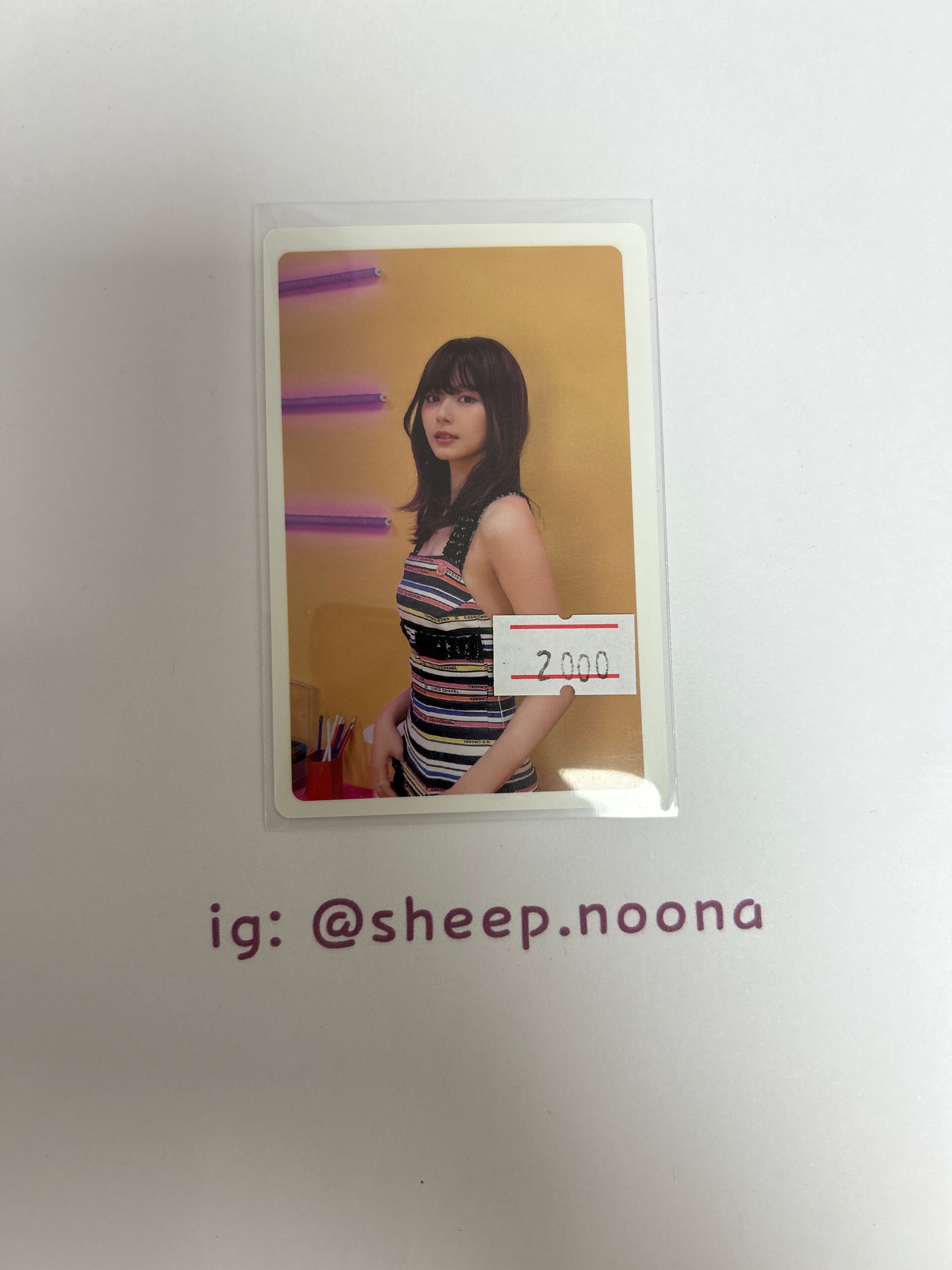 Photocards Tzuyu Twice