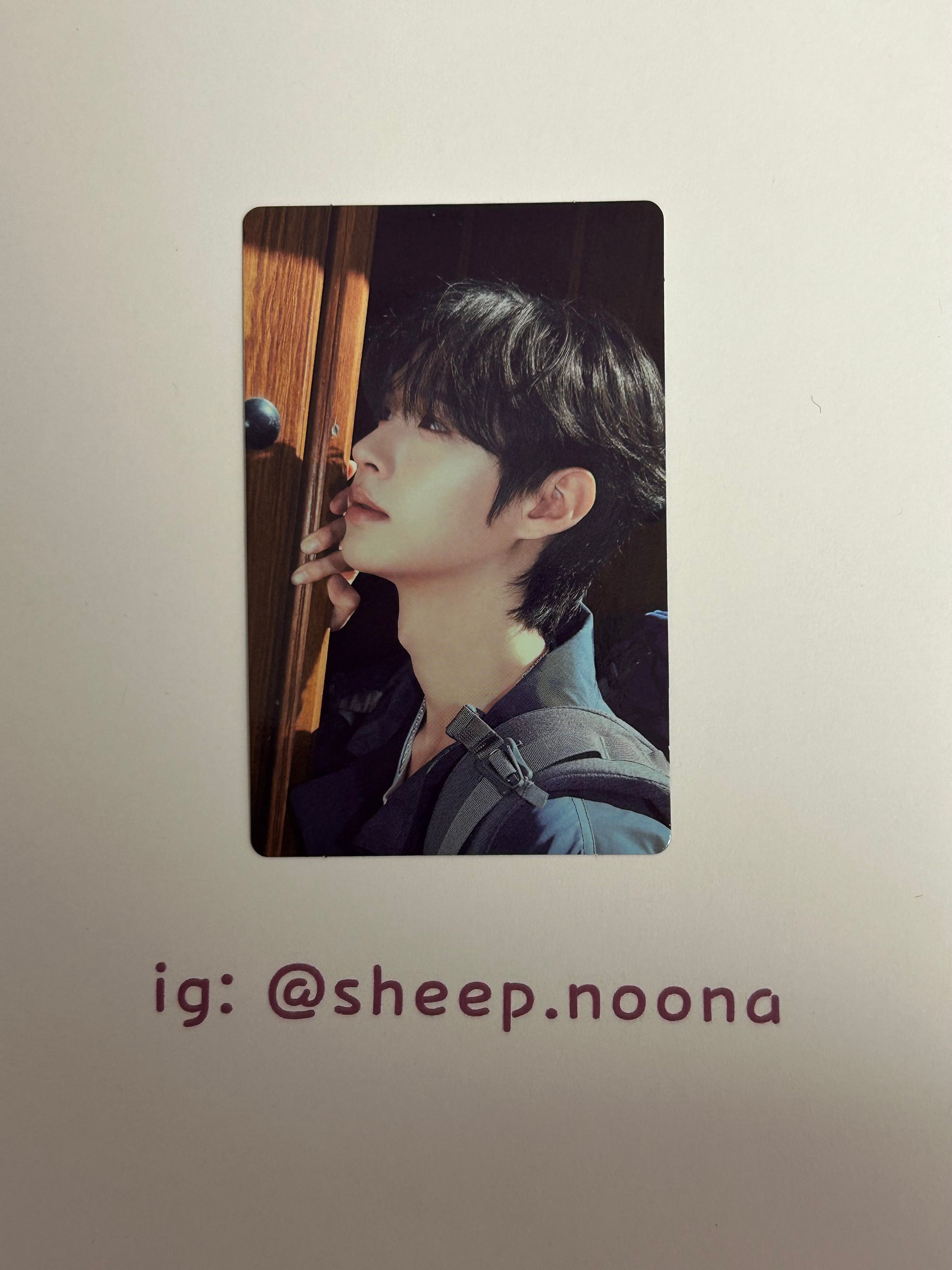 Photocards Sungmin CLOSE YOUR EYES
