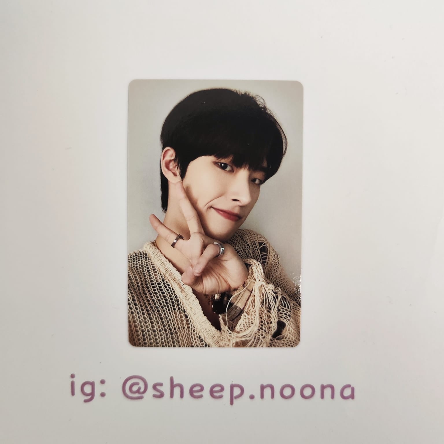Photocards Mingi Ateez