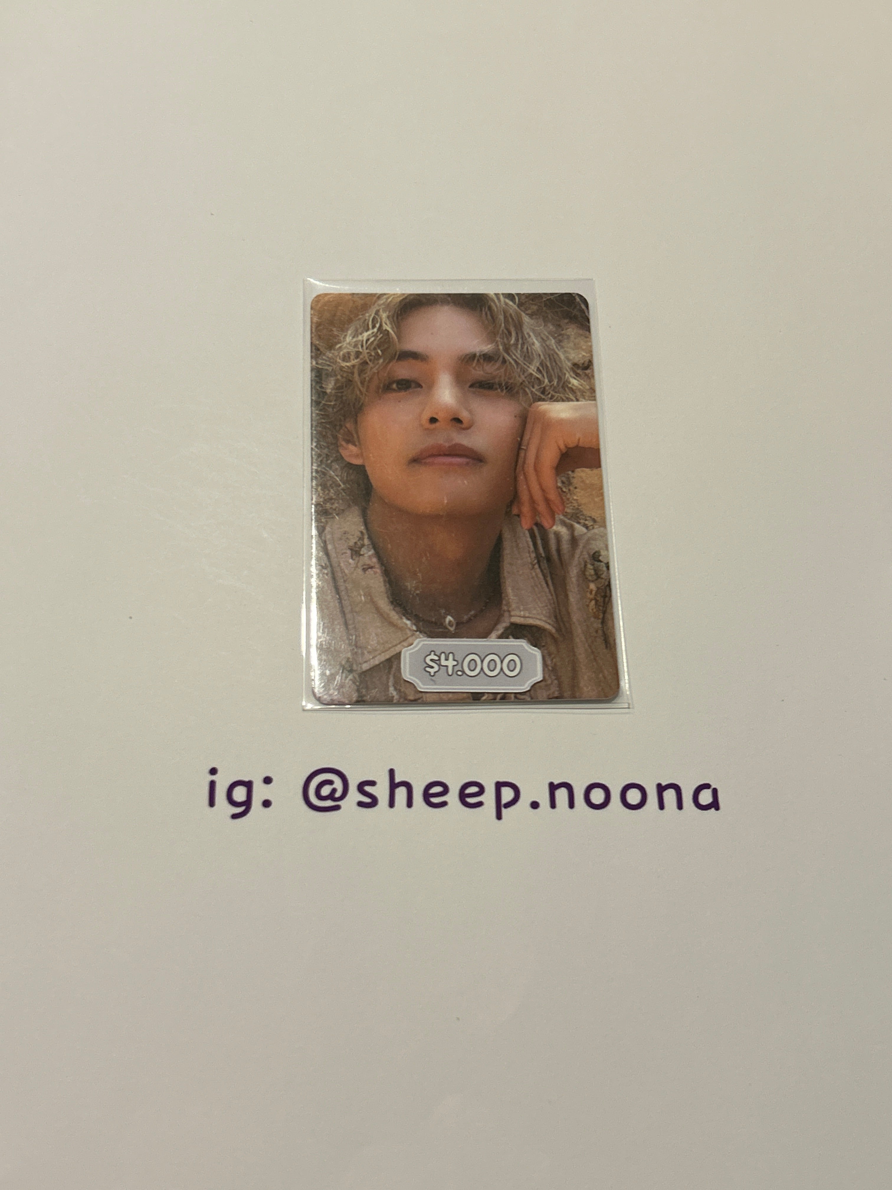 Photocards V BTS