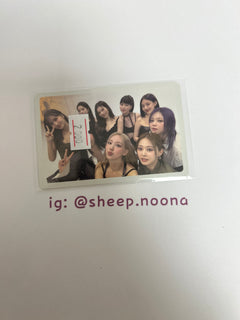 Photocards Units / Grupales Twice