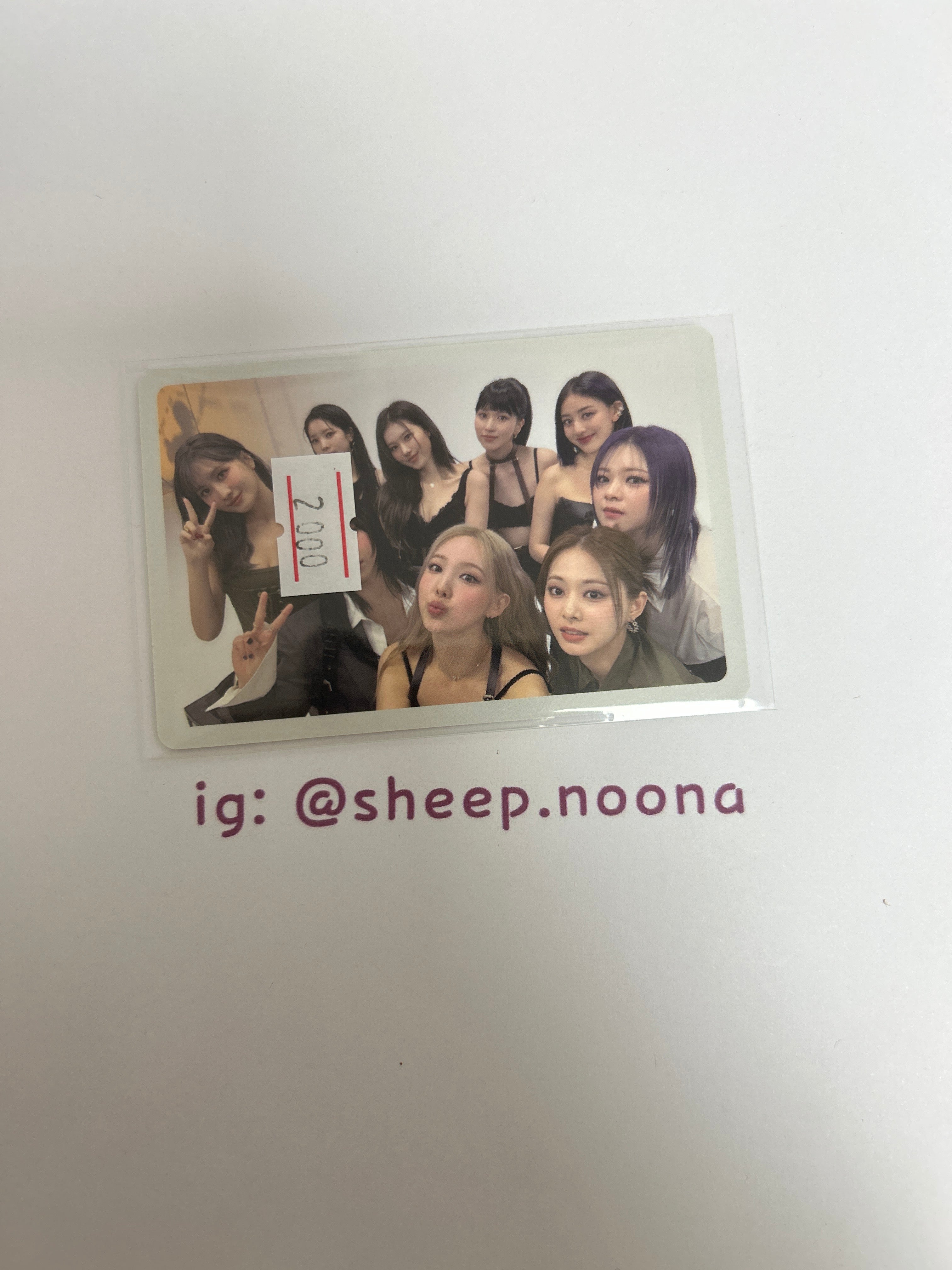 Photocards Units / Grupales Twice