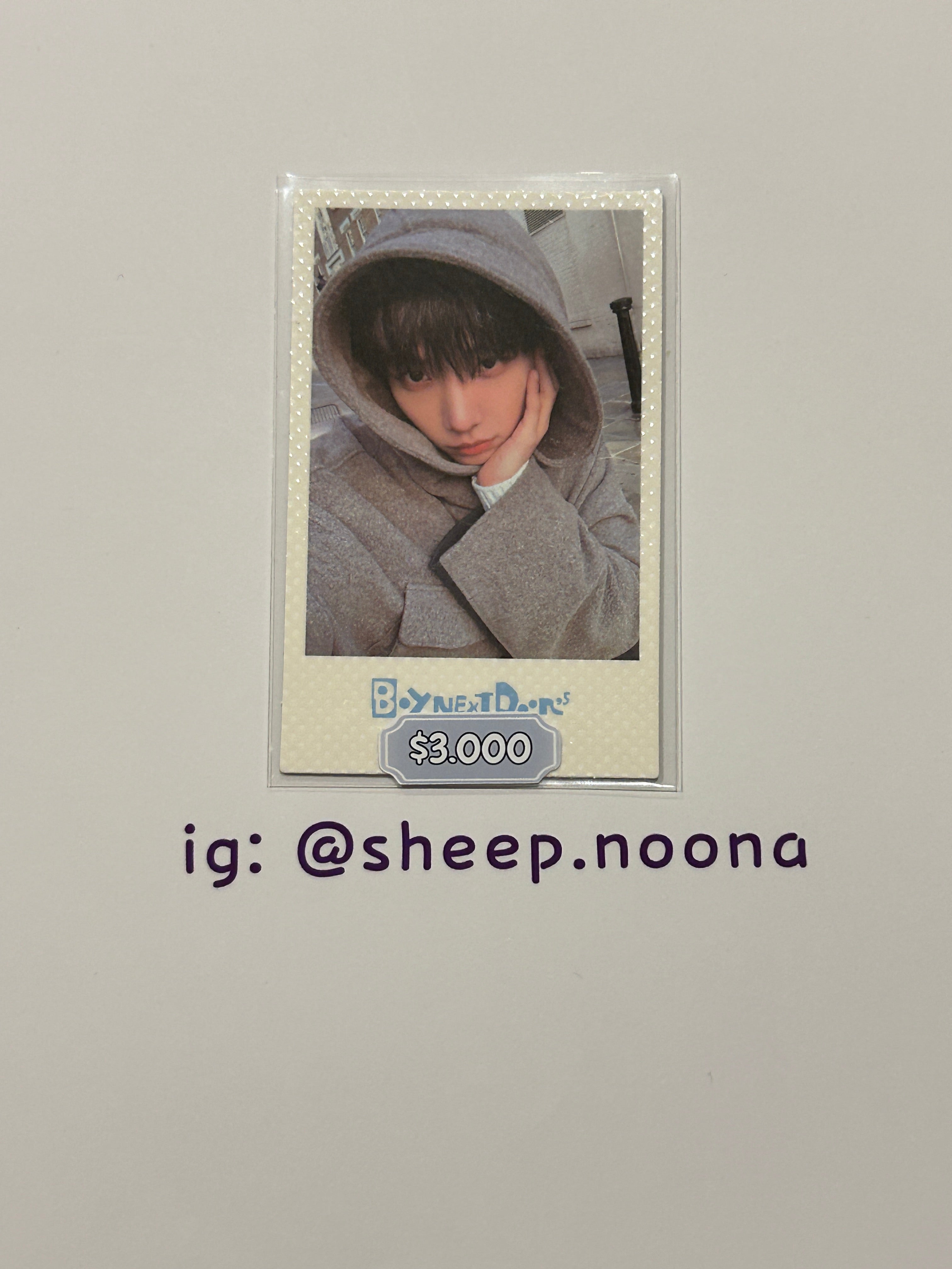 Photocards Jaehyun Boynextdoor